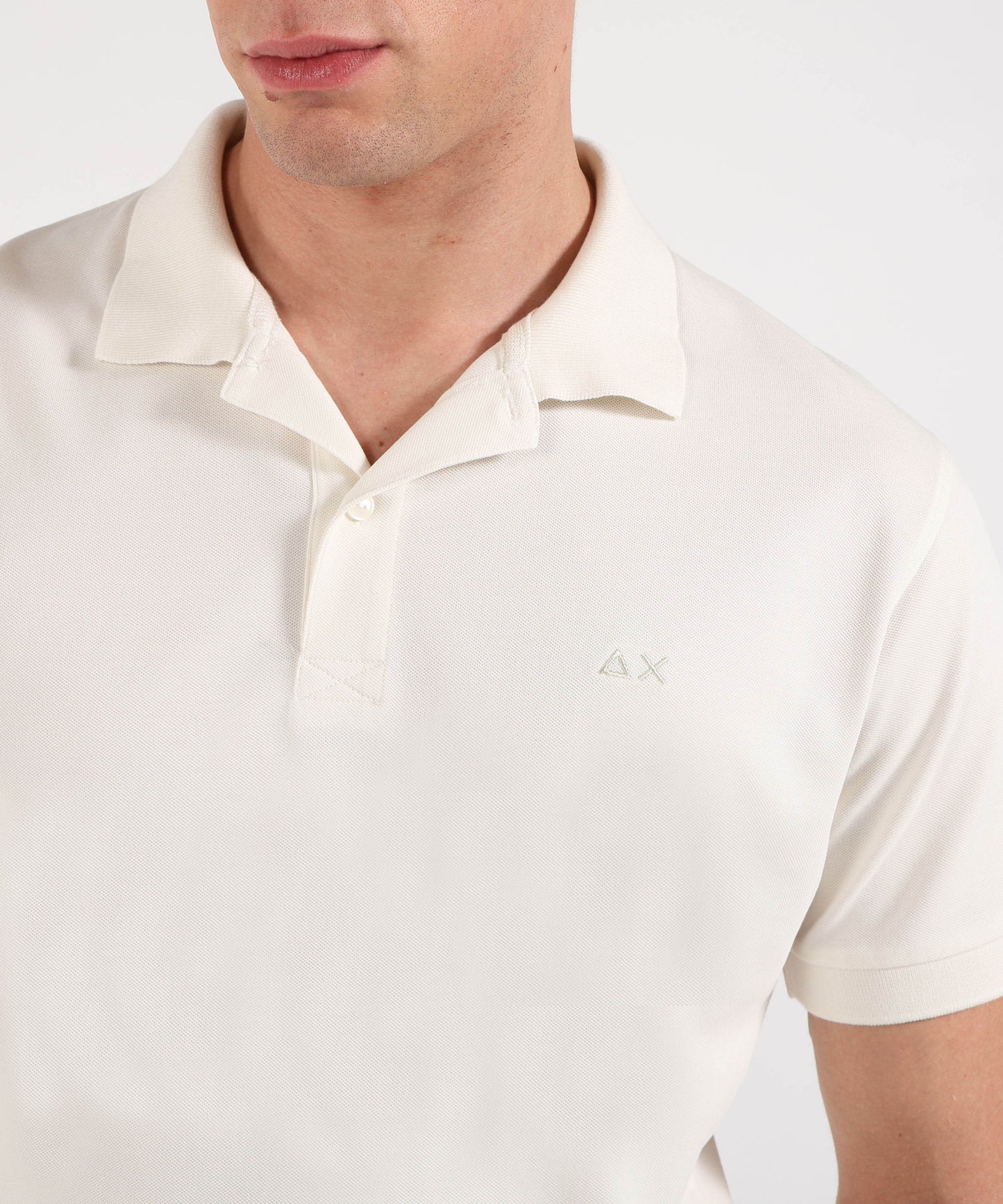 SUN 68 Cold-dye polo shirt