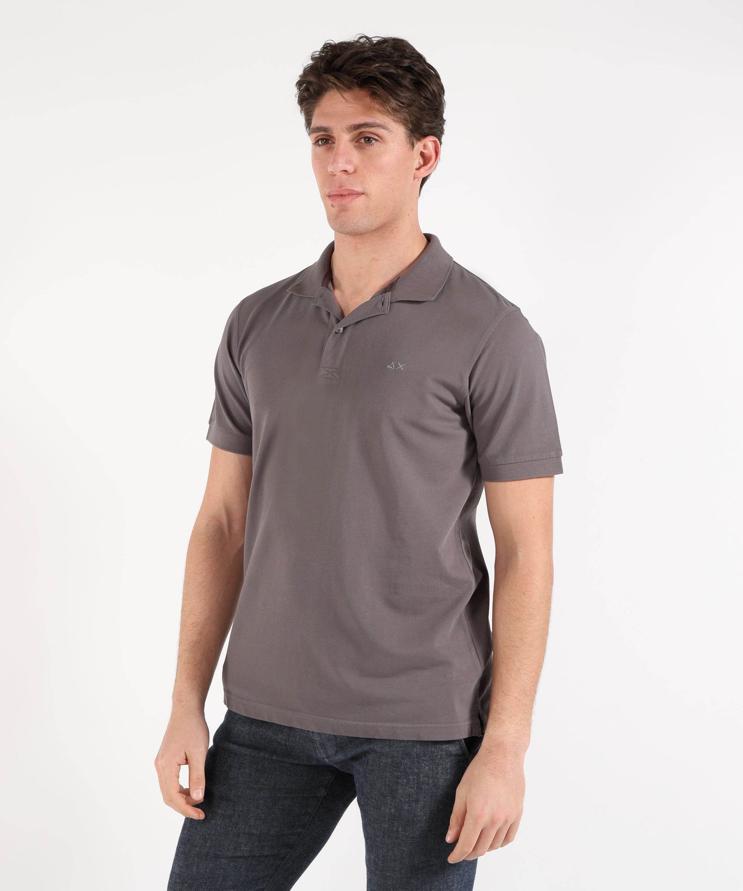 SUN 68 Cold-dye polo shirt