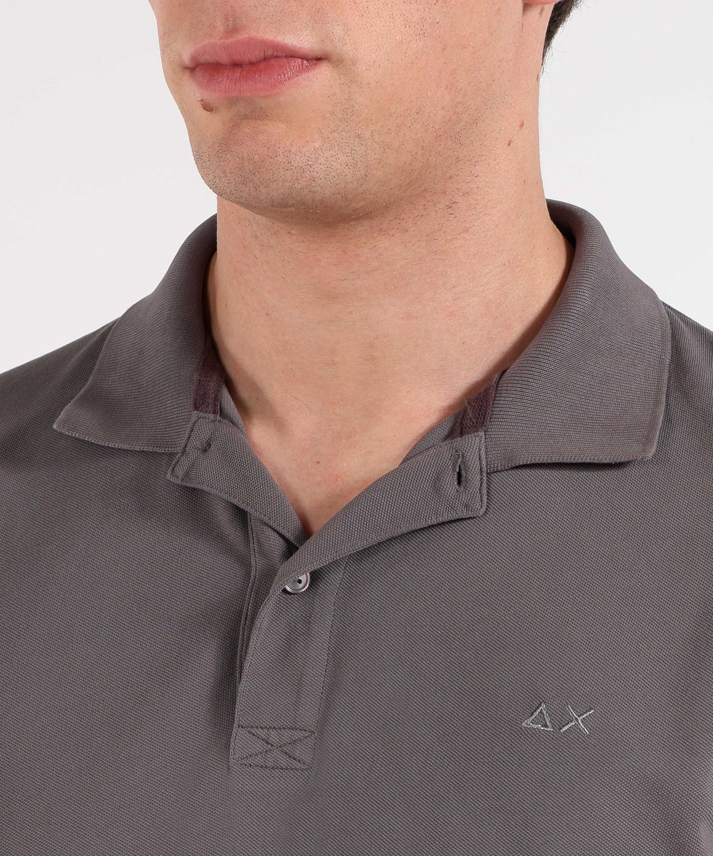 SUN 68 Cold-dye polo shirt