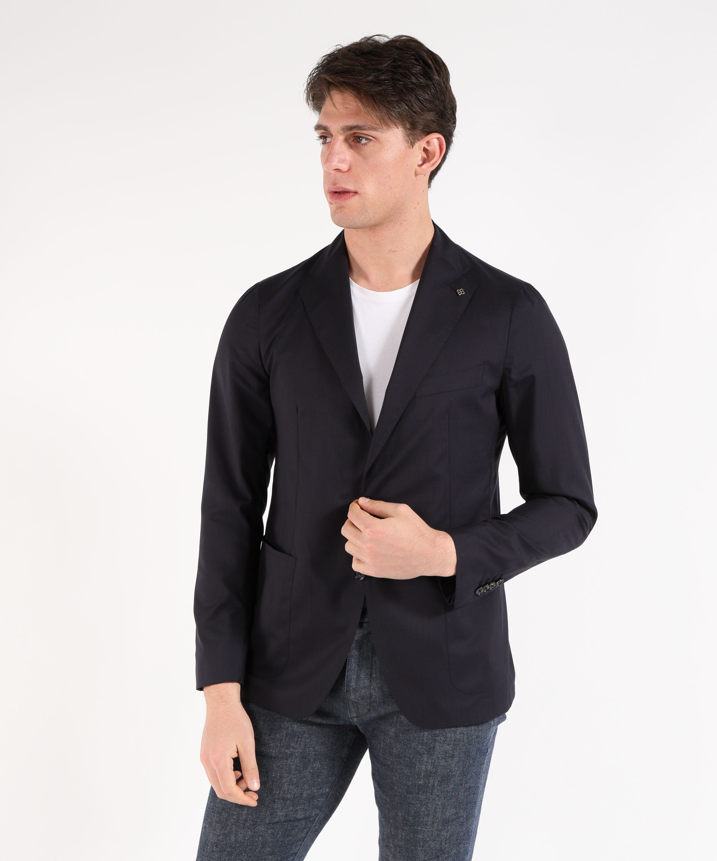 Giacche TAGLIATORE Giacca Sfoderata – Monopetto 2 Bottoni Blu | TAGLIATORE