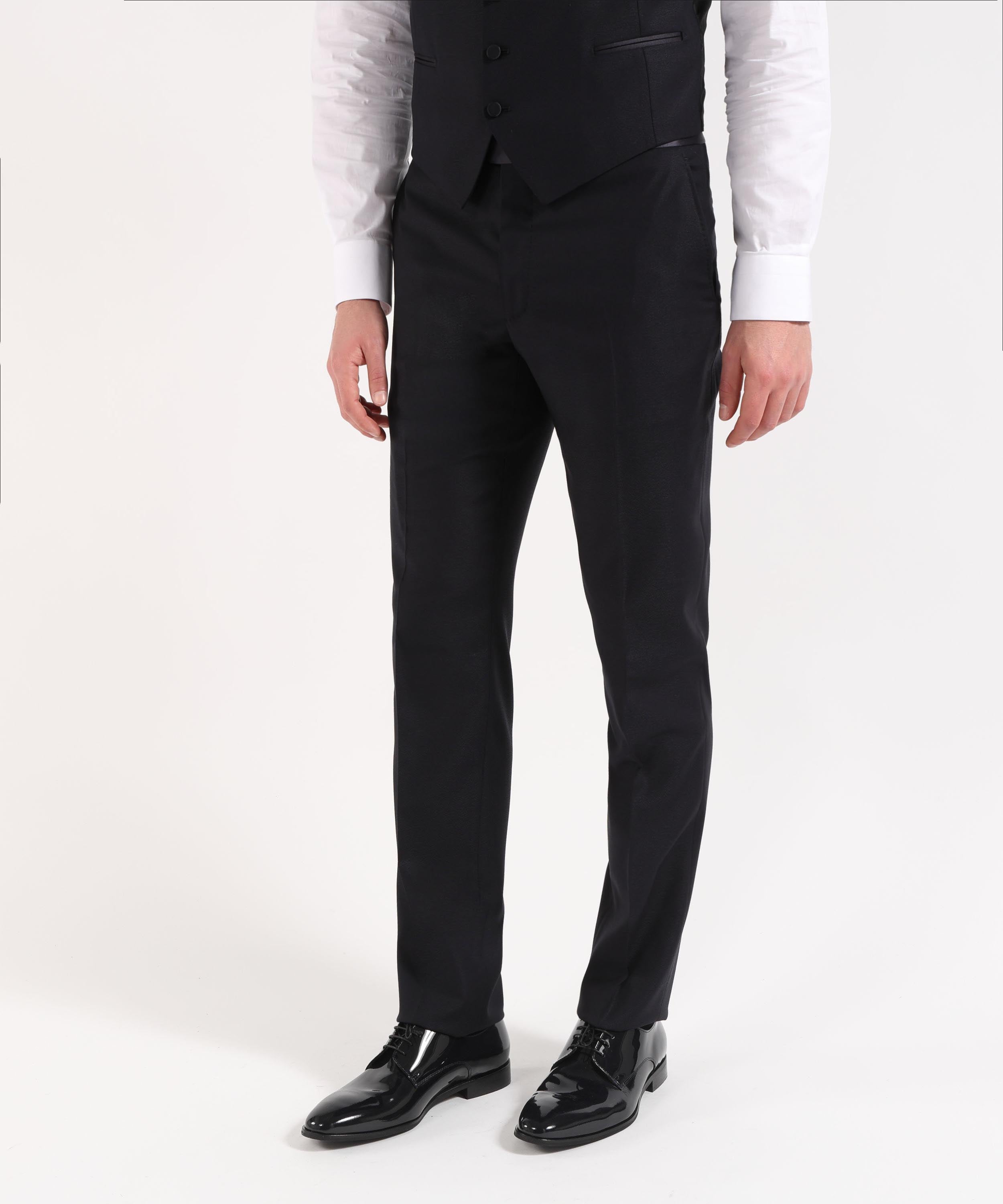 TAGLIATORE Abito Smoking Foderato A+G – Monopetto 1 Bottone Sciallato