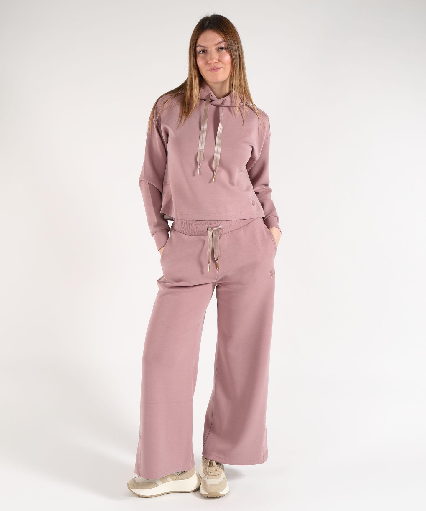 COLMAR Felpa crop in cotone modal