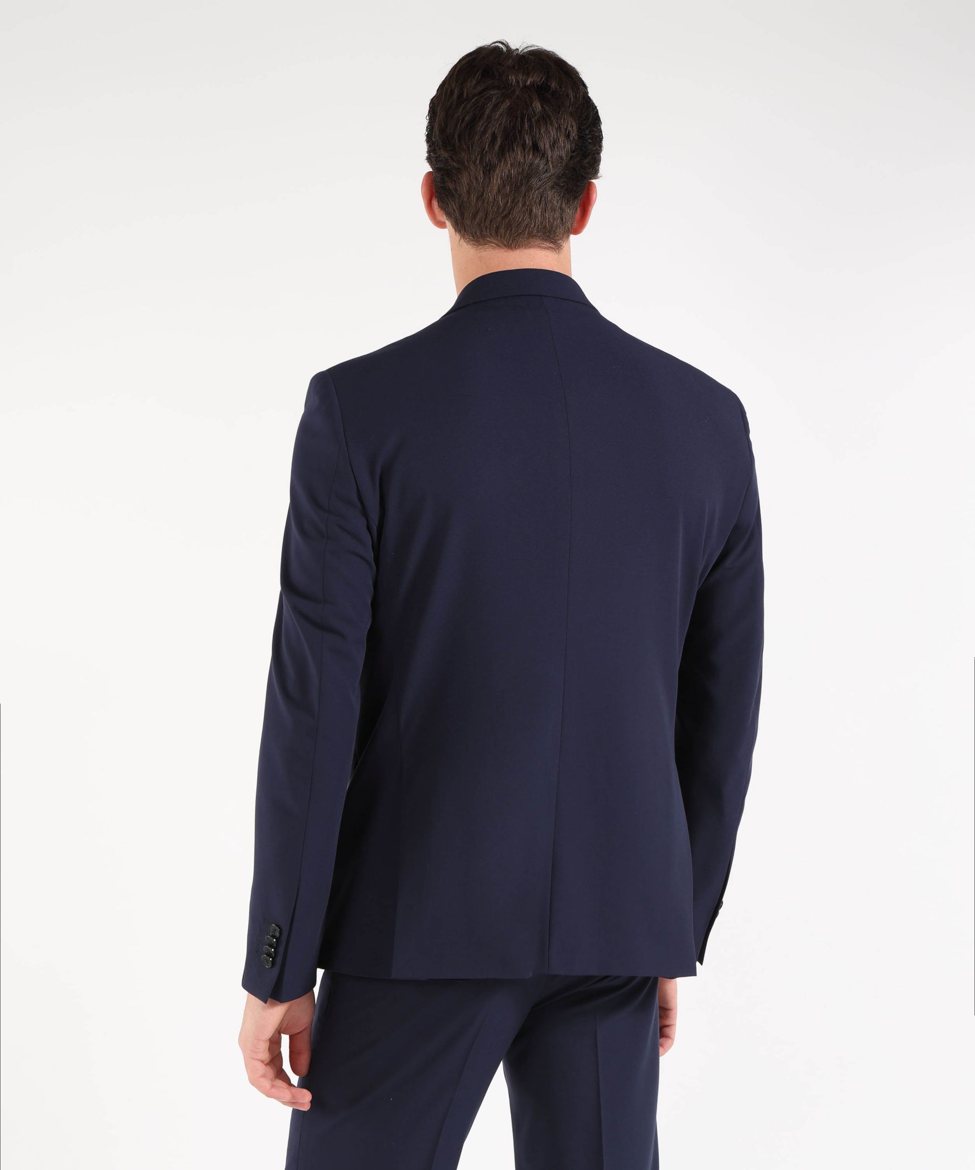 Dresses &amp; Suits MANUEL RITZ Double-breasted suit with matching trousers Blu | MANUEL RITZ