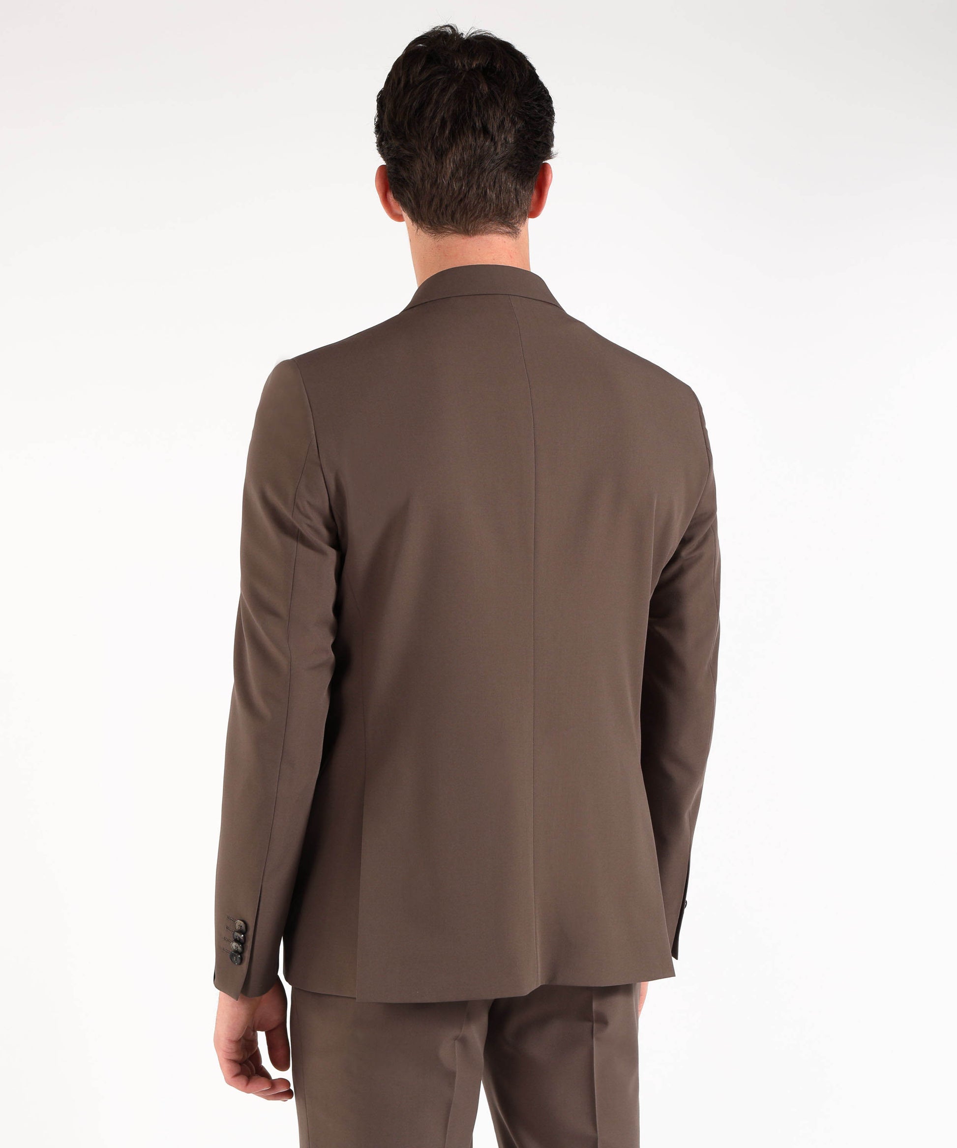 Dresses &amp; Suits MANUEL RITZ Double-breasted suit with matching trousers Marrone | MANUEL RITZ