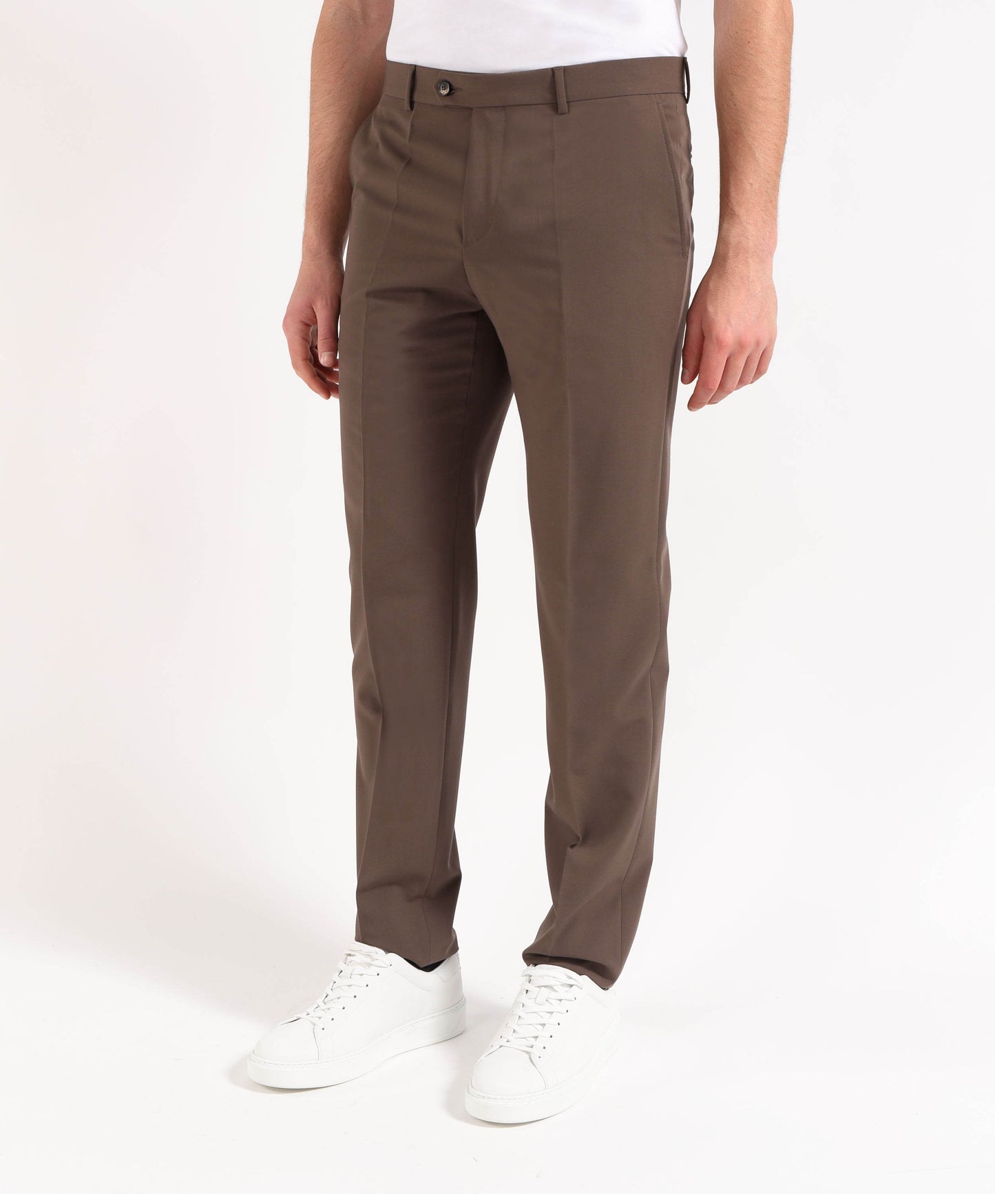 MANUEL RITZ Double-breasted suit with matching trousers