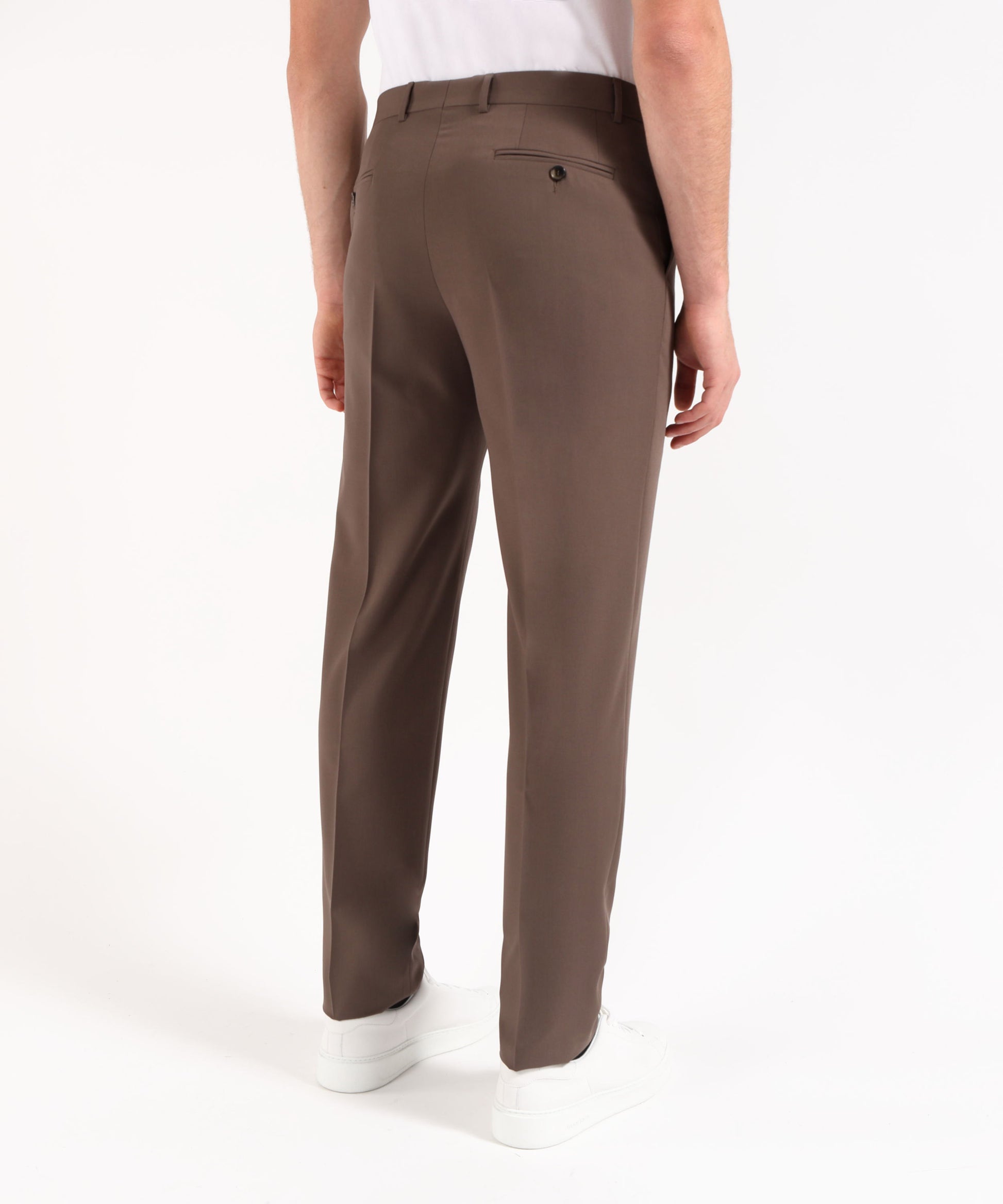 Dresses &amp; Suits MANUEL RITZ Double-breasted suit with matching trousers Marrone | MANUEL RITZ