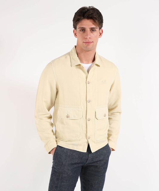 C.P. COMPANY overshirt colletto all'inglese