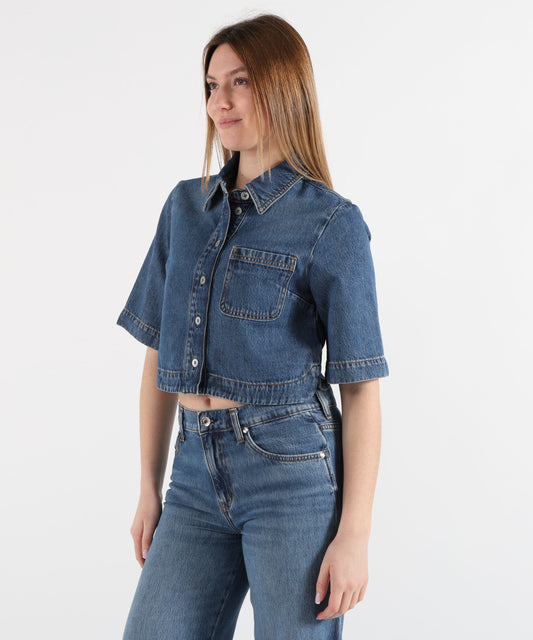 Camicie LIUJO denim Camicia in denim Denim medio | LIUJO denim