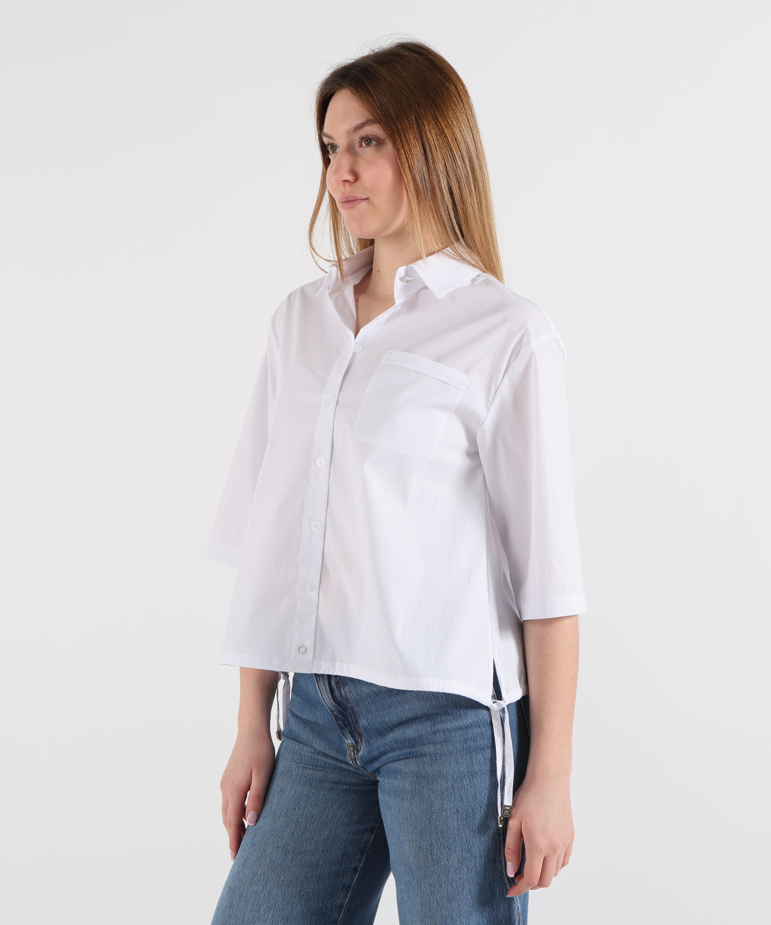 Camicie LIUJO WHITE Camicia a maniche corte Bianco ottico | LIUJO WHITE