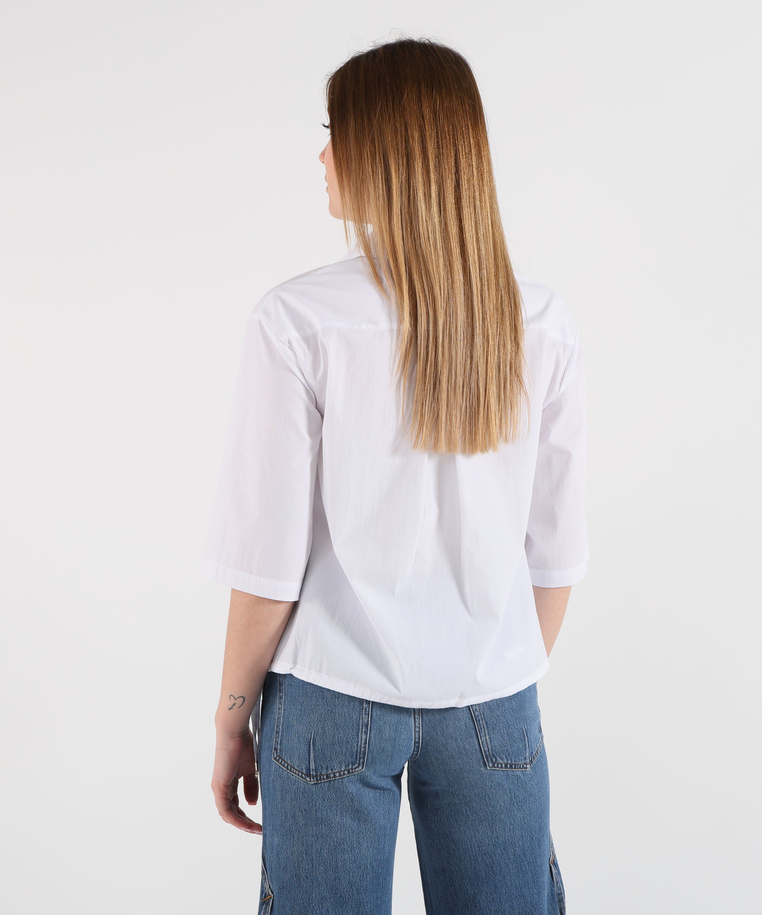 Camicie LIUJO WHITE Camicia a maniche corte Bianco ottico | LIUJO WHITE
