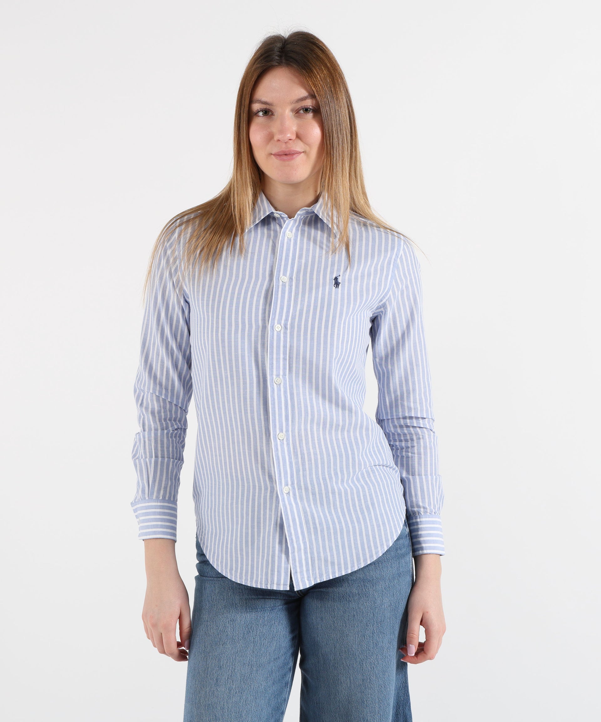 POLO RALPH LAUREN Camicia in cotone e lino Classic-Fit