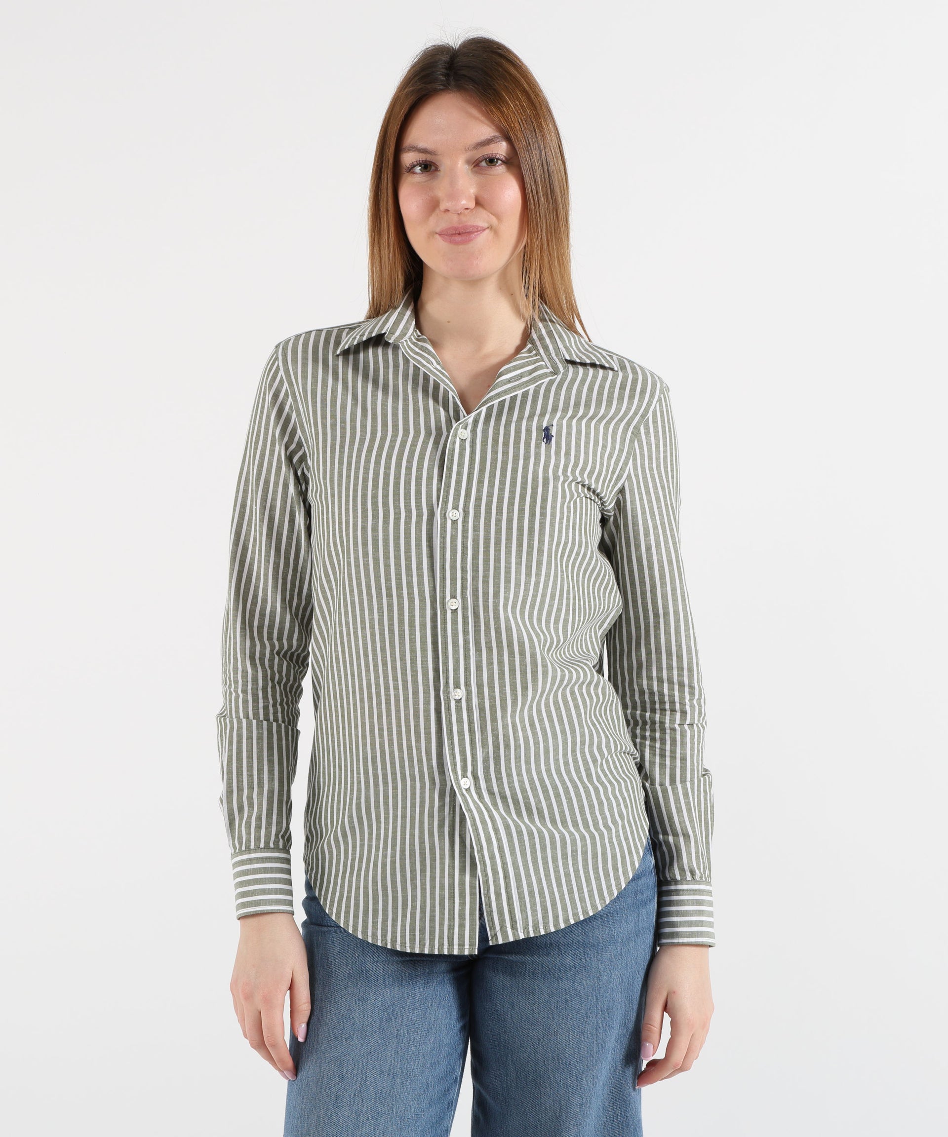 POLO RALPH LAUREN Camicia in cotone e lino Classic-Fit
