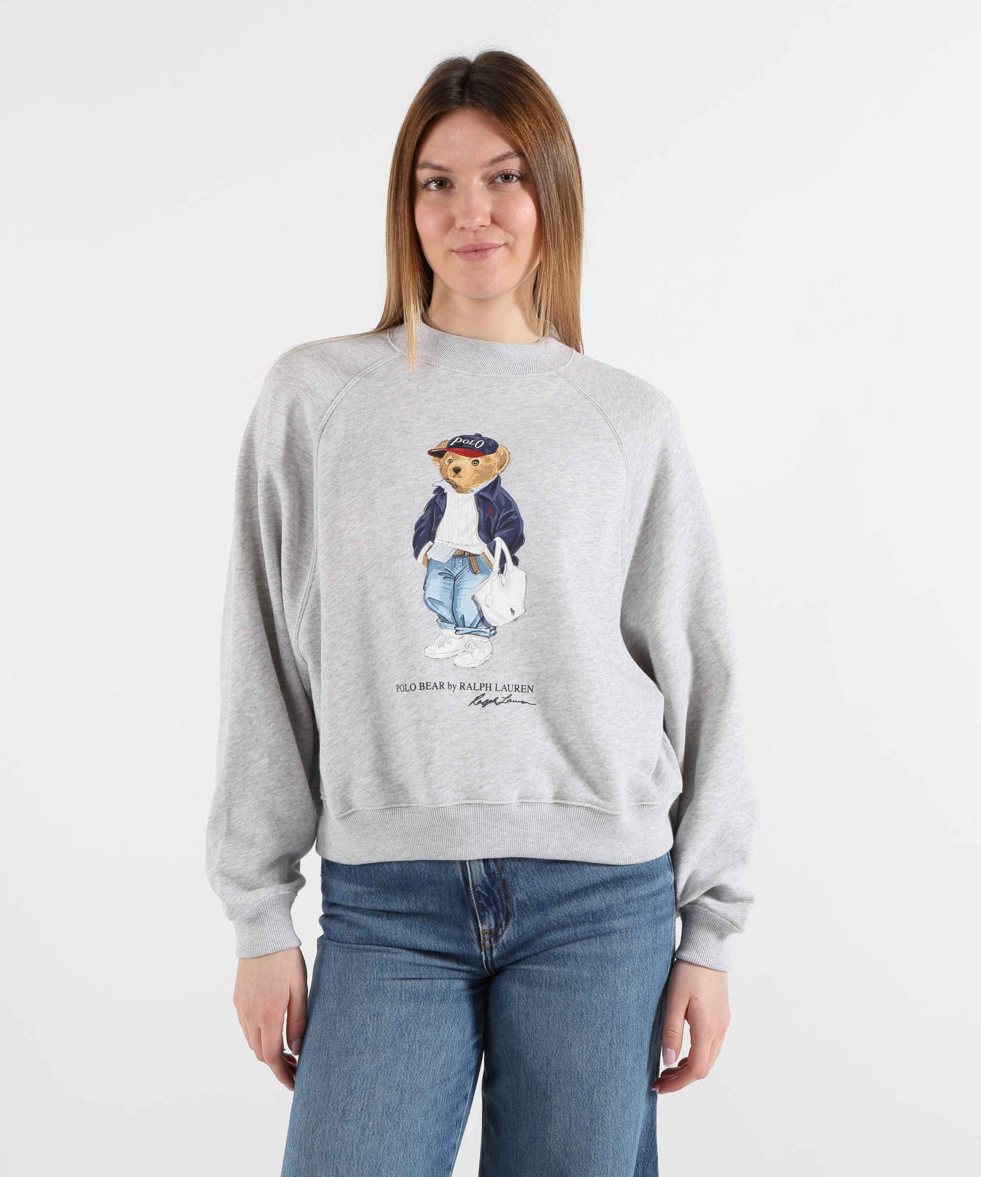 POLO RALPH LAUREN Felpa leggera Polo Bear a girocollo