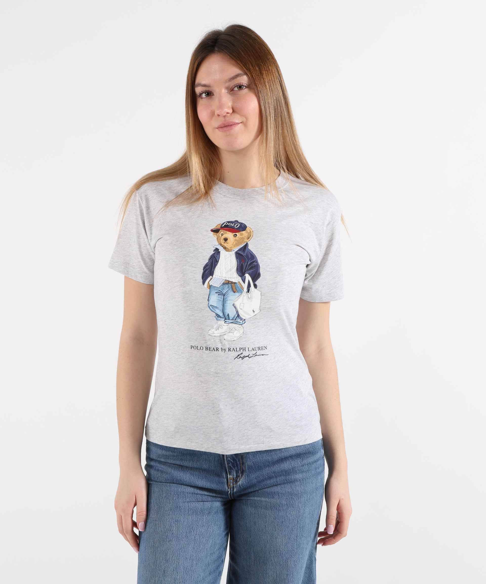 POLO RALPH LAUREN Maglietta Polo Bear in jersey di cotone