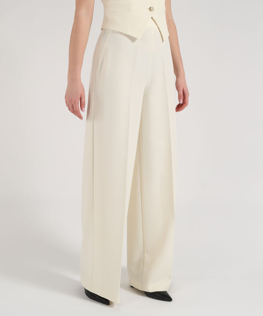 SILENCE LIMITED Pantalone palazzo vita alta