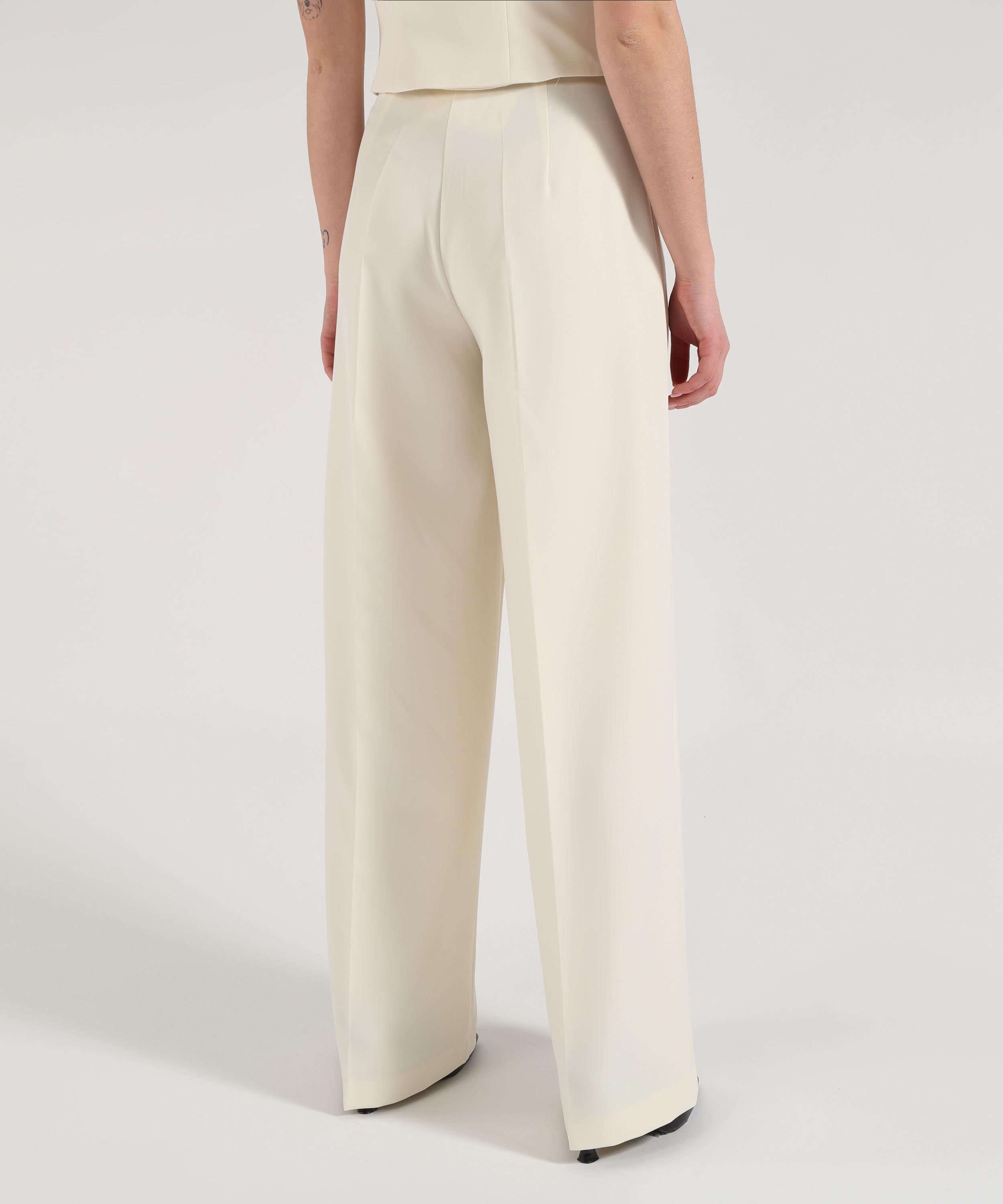 SILENCE LIMITED Pantalone palazzo vita alta