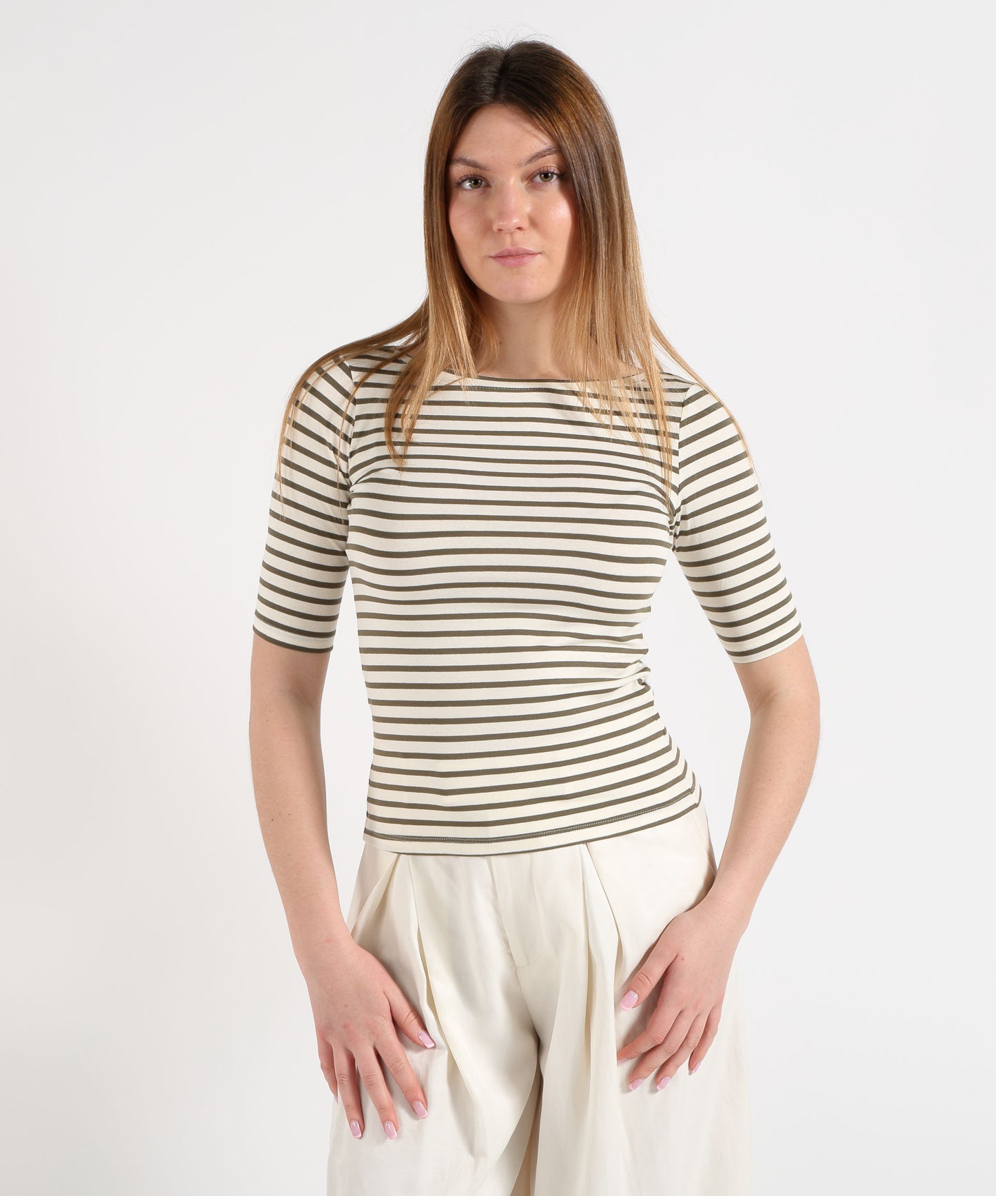 PENNYBLACK T-shirt con scollo a barchetta