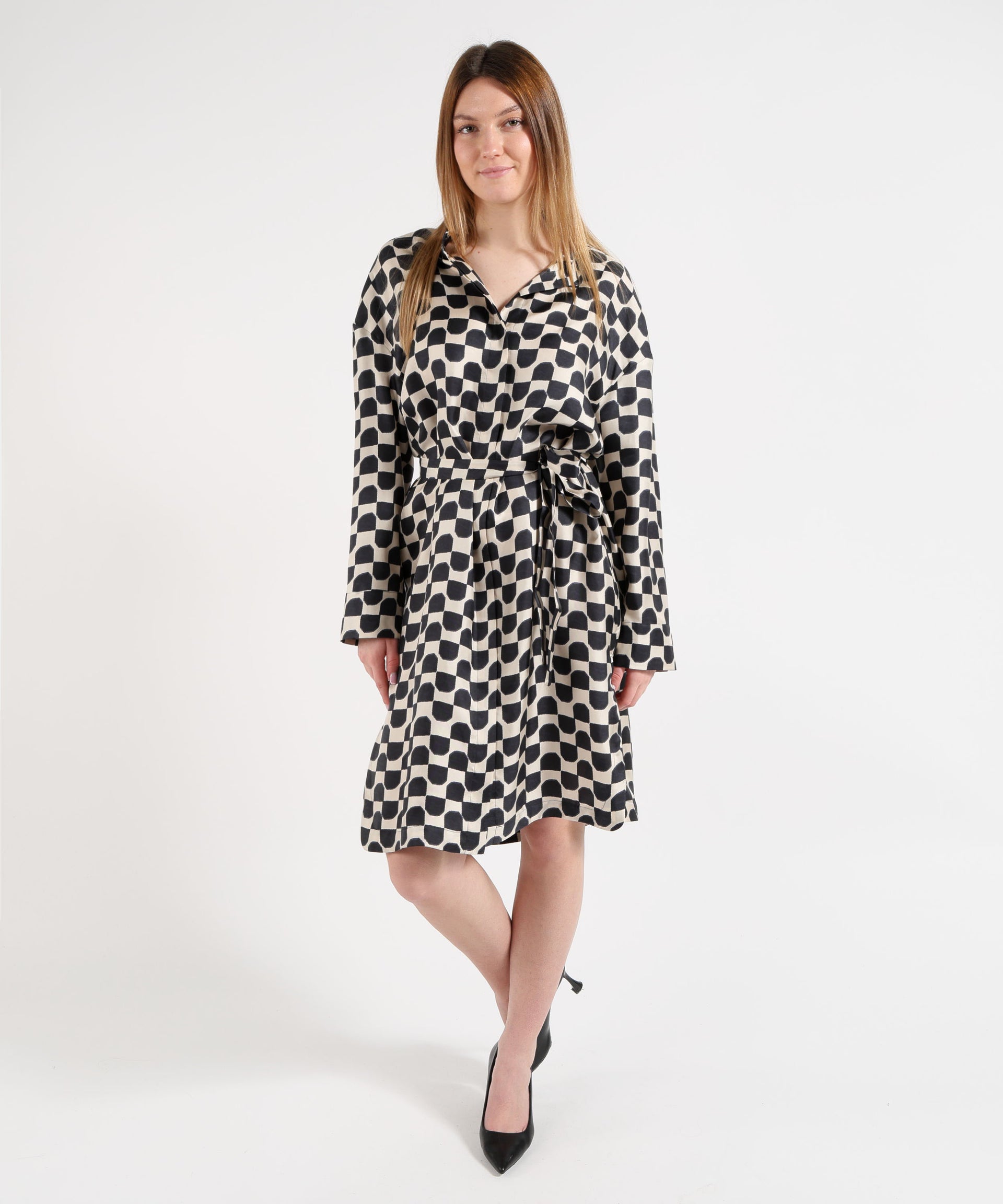 'S MAX MARA Abito caftano pinza