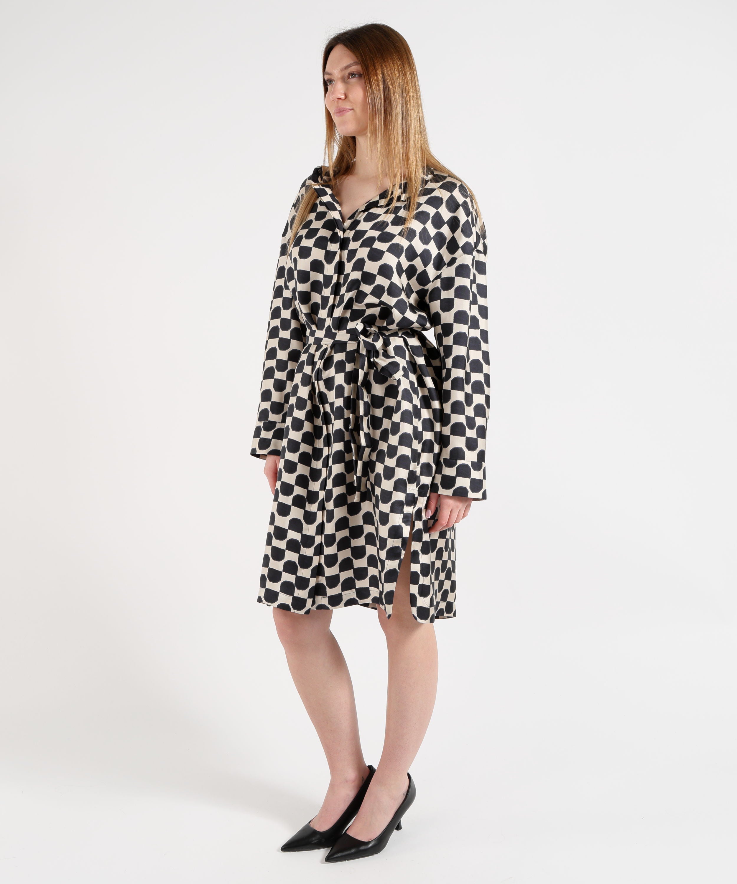 'S MAX MARA Abito caftano pinza