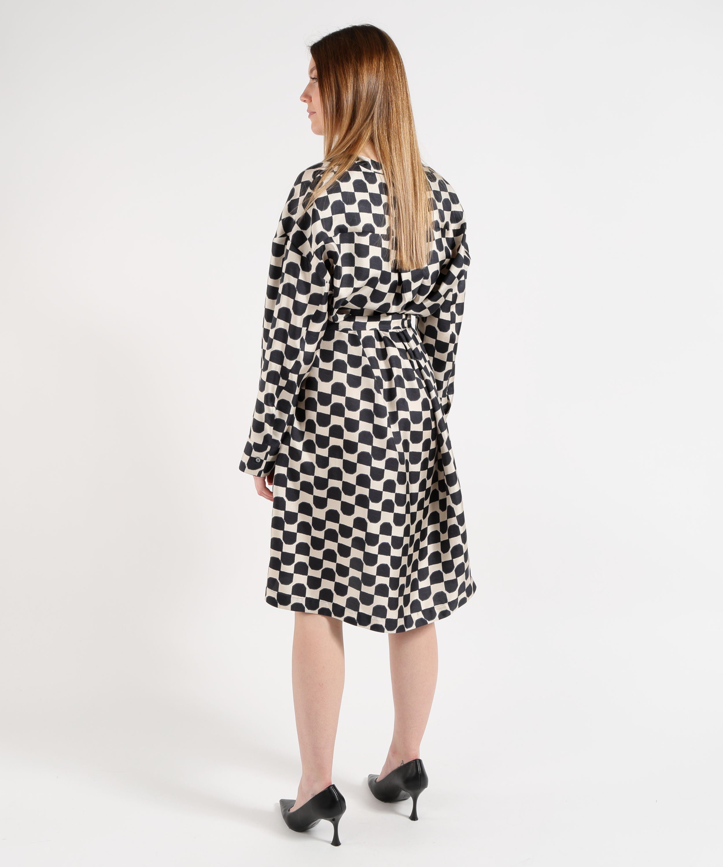 'S MAX MARA Abito caftano pinza