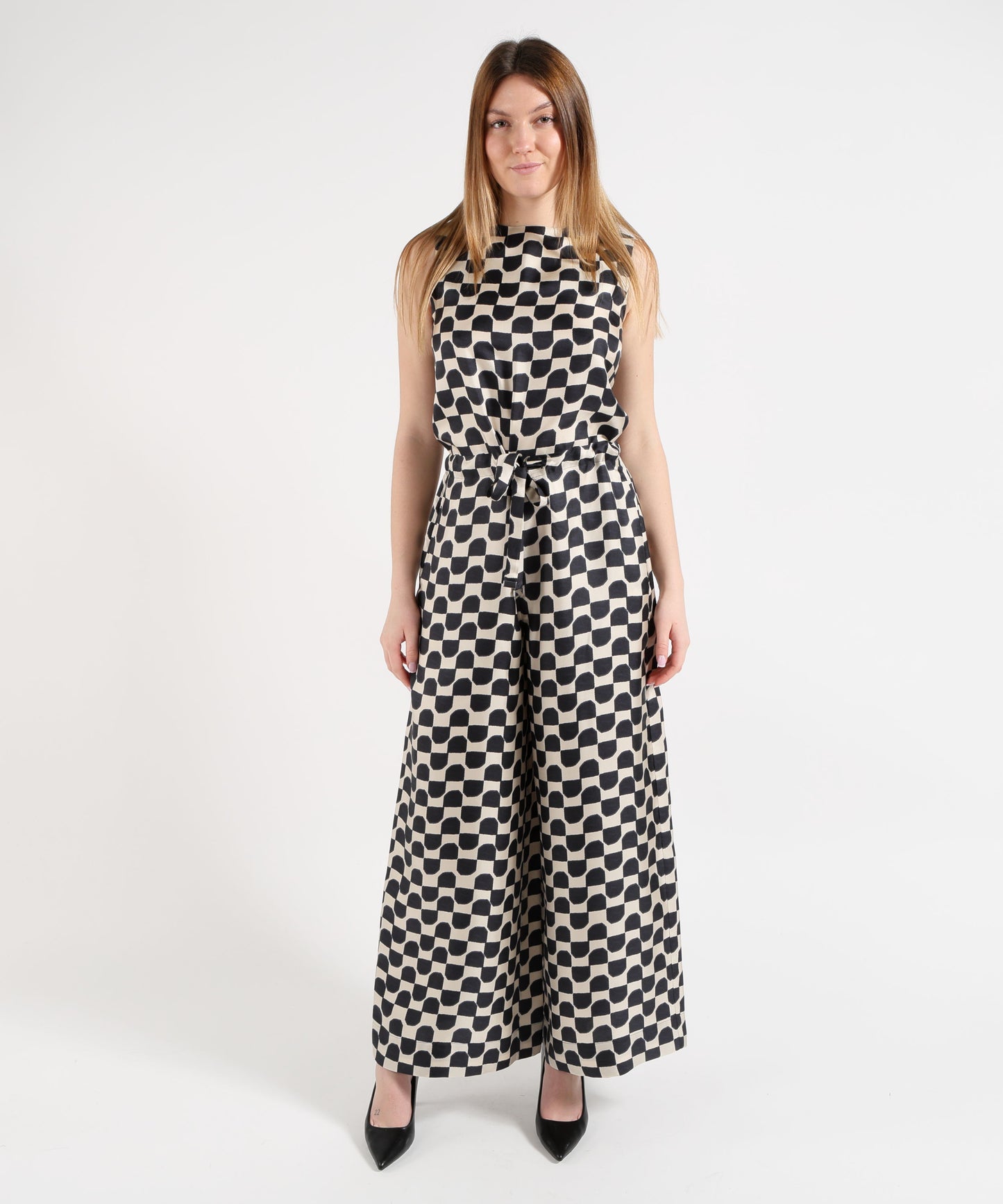 'S MAX MARA Tuta geometrica ronchi