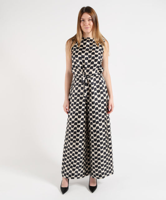 'S MAX MARA Tuta geometrica ronchi