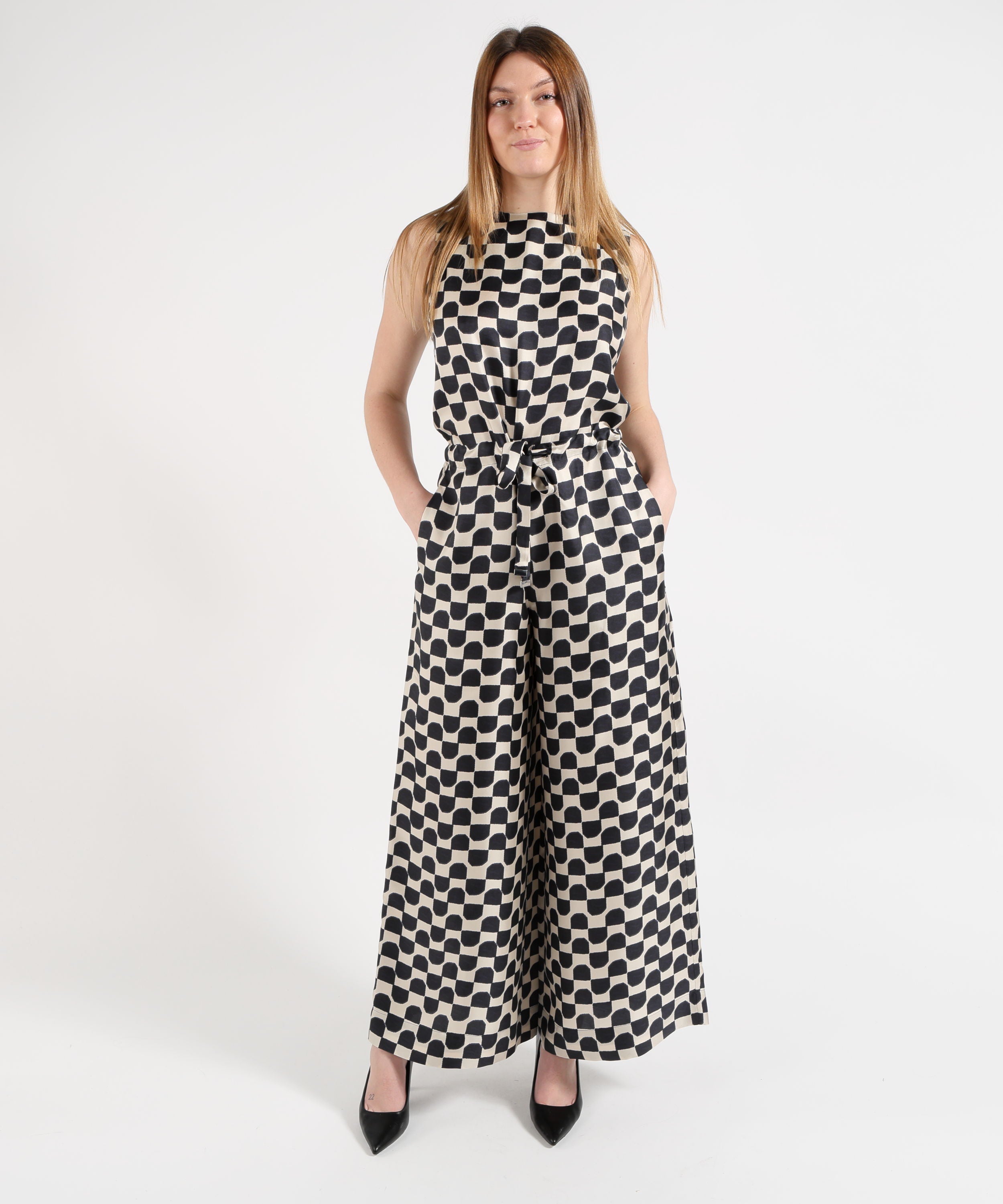 'S MAX MARA Tuta geometrica ronchi