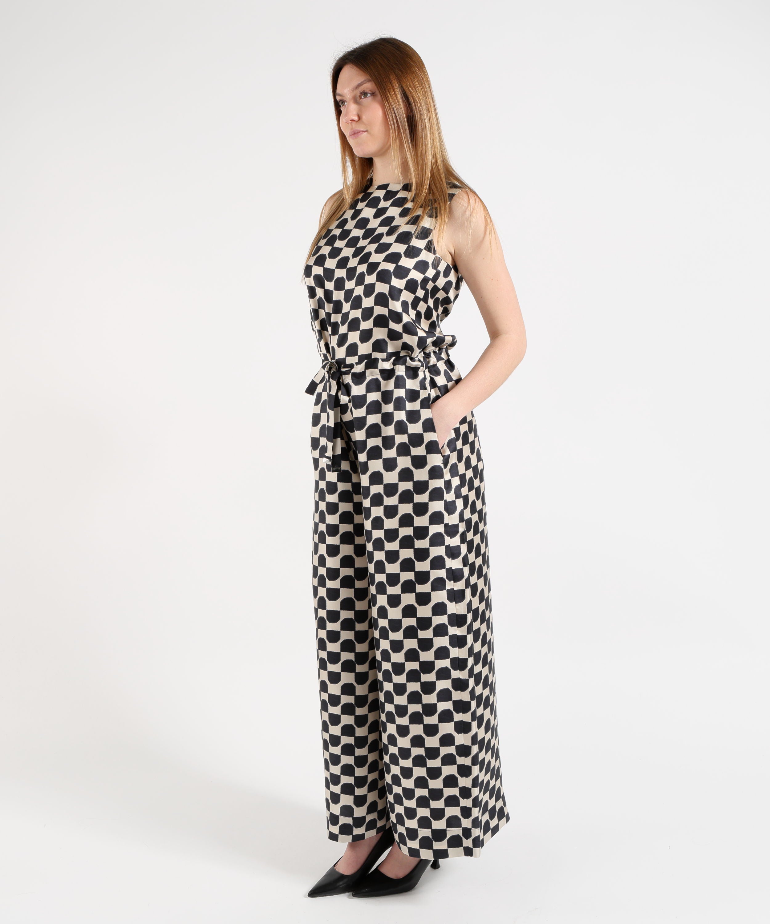 'S MAX MARA Tuta geometrica ronchi