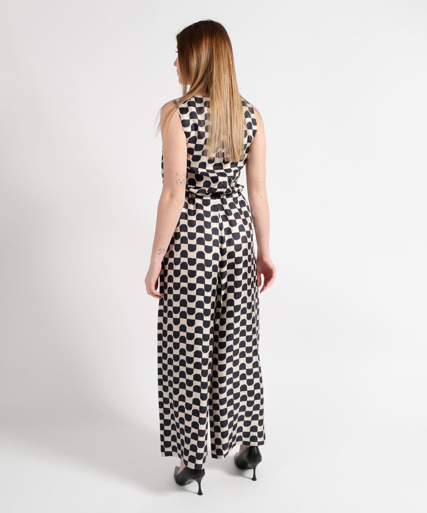 'S MAX MARA Tuta geometrica ronchi