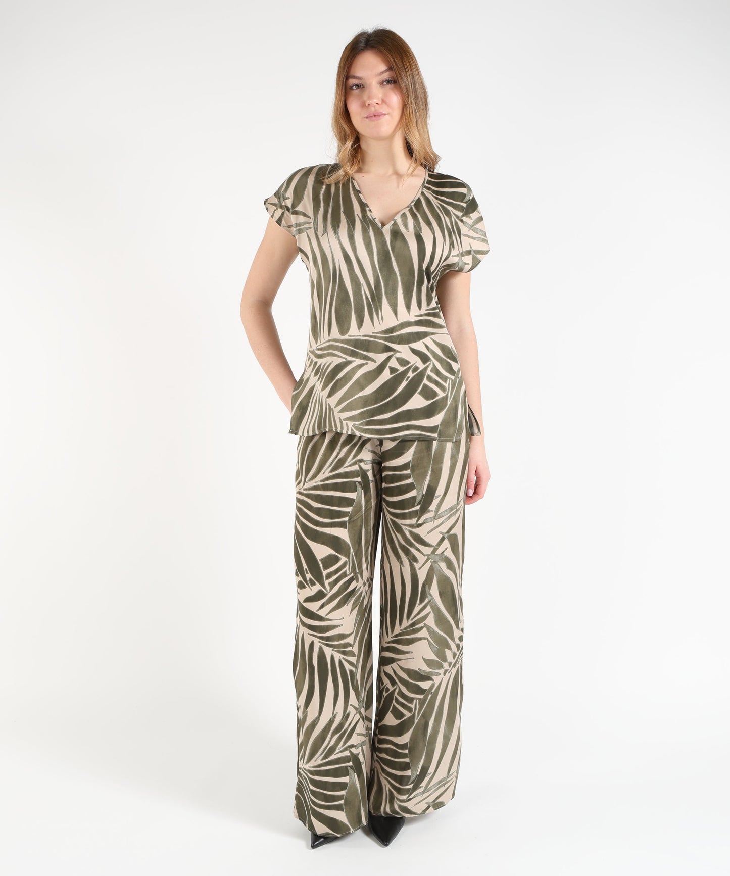 PENNYBLACK Blusa chiffon stampa