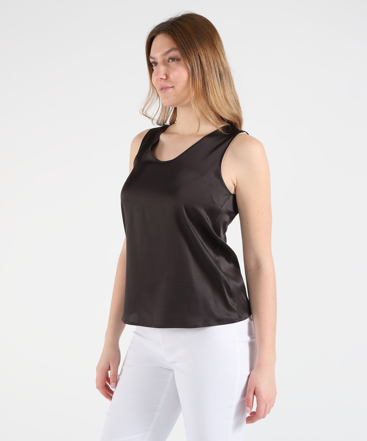 PENNYBLACK top nadia in raso