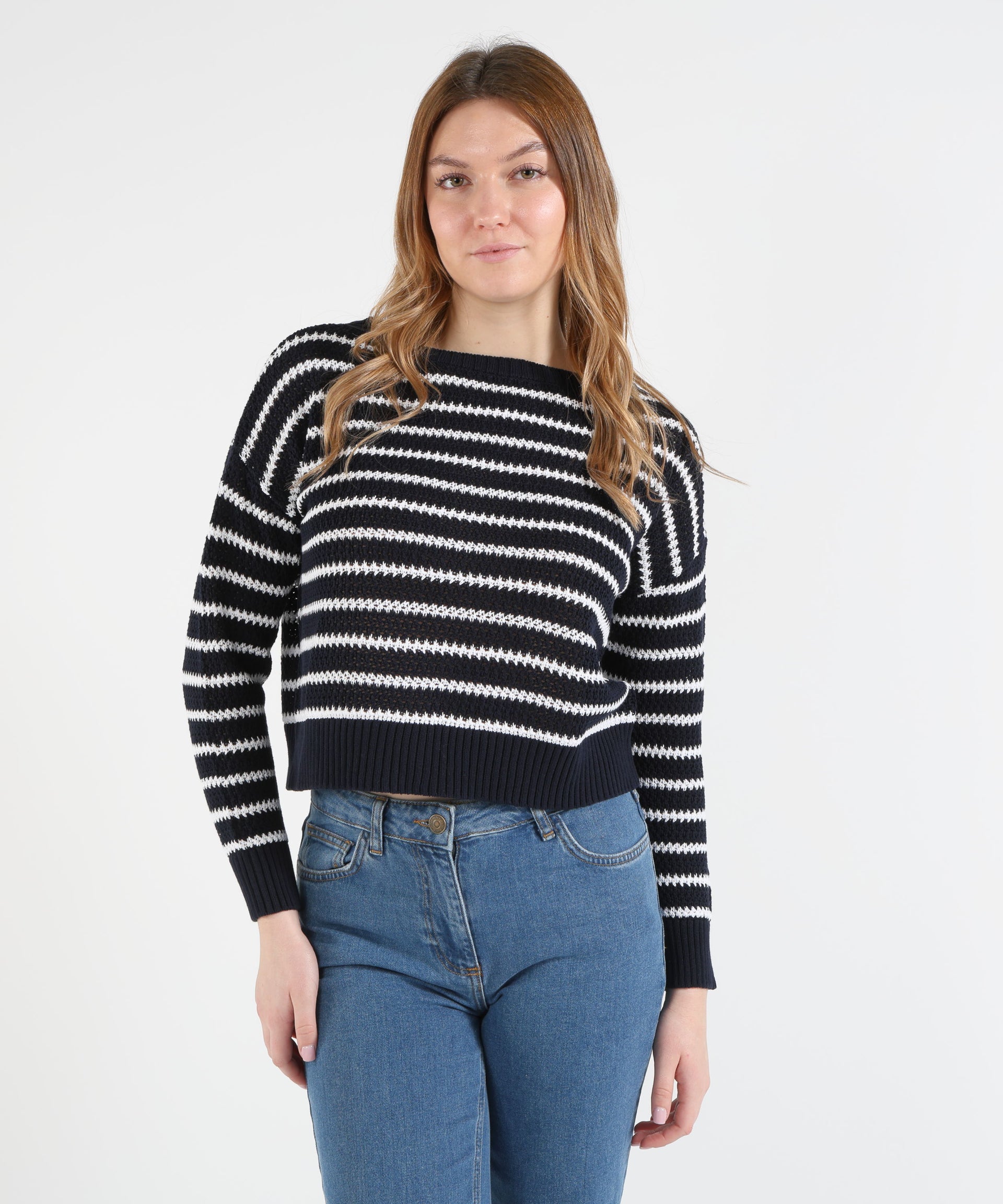 PENNYBLACK Maglia marinière in cotone trofeo