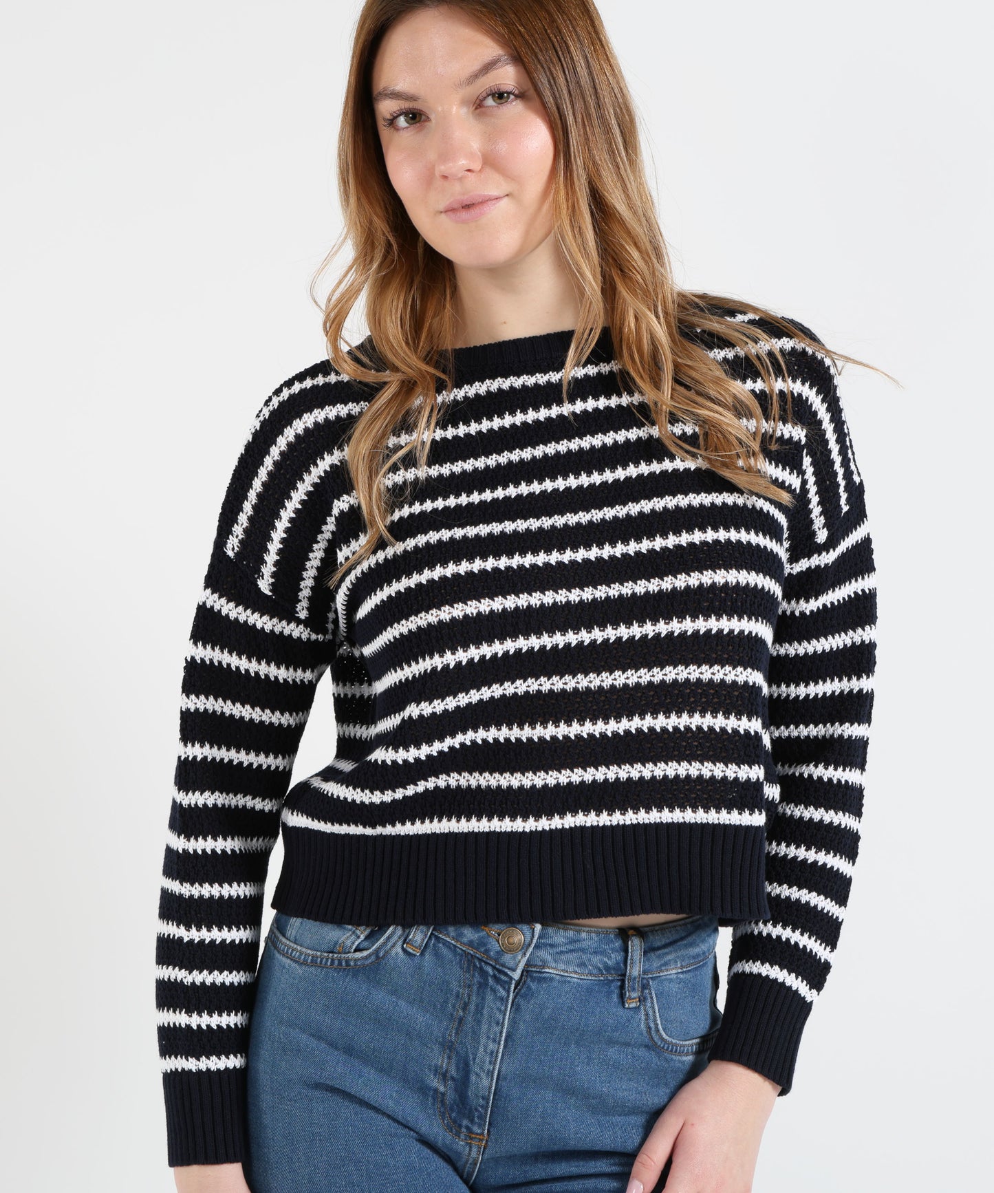 PENNYBLACK Maglia marinière in cotone trofeo