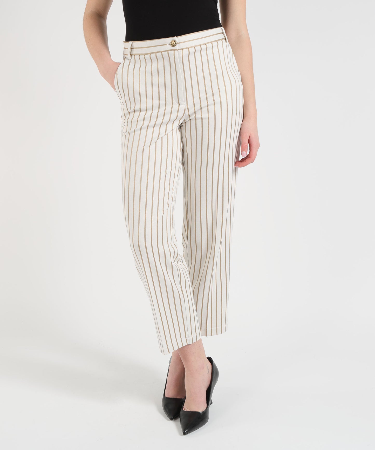 PENNYBLACK Corone Pinstripe Jersey Pants