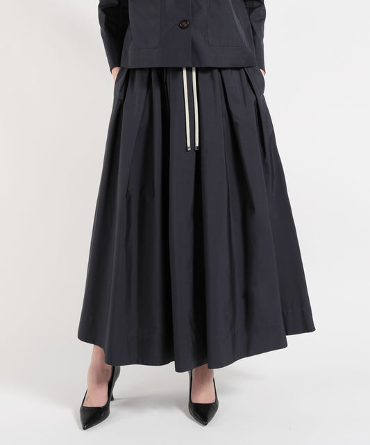 'S MAX MARA Gonna ampia pineta