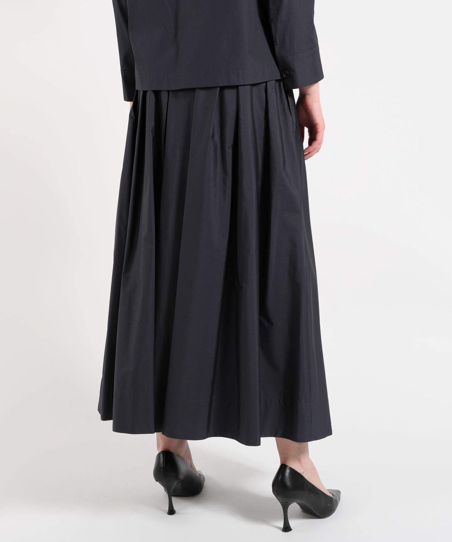 'S MAX MARA Gonna ampia pineta