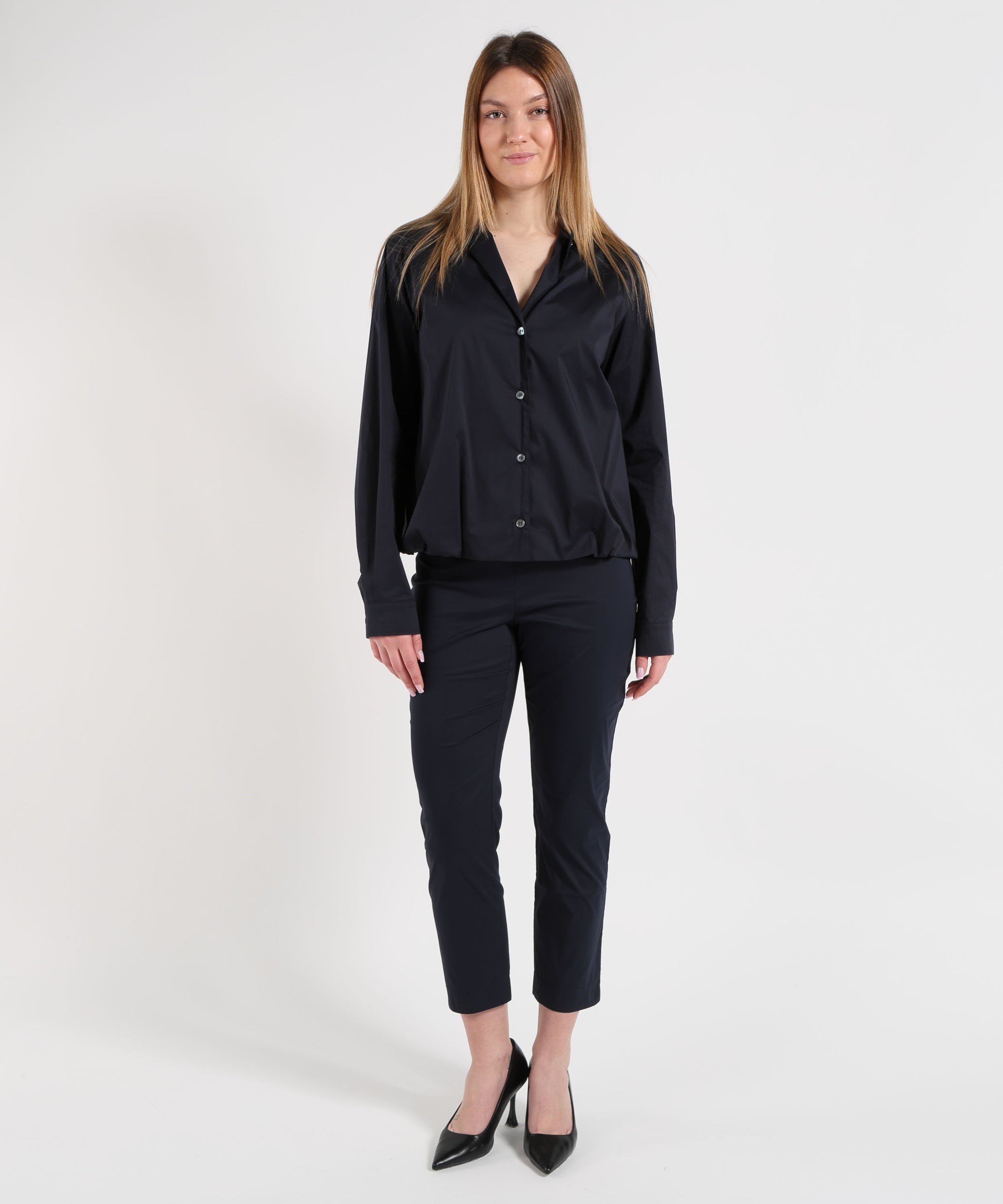 Camicie LIVIANA CONTI camicia donna over Notte | LIVIANA CONTI