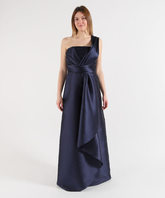 ALBERTA FERRETTI abito mikado viscosa