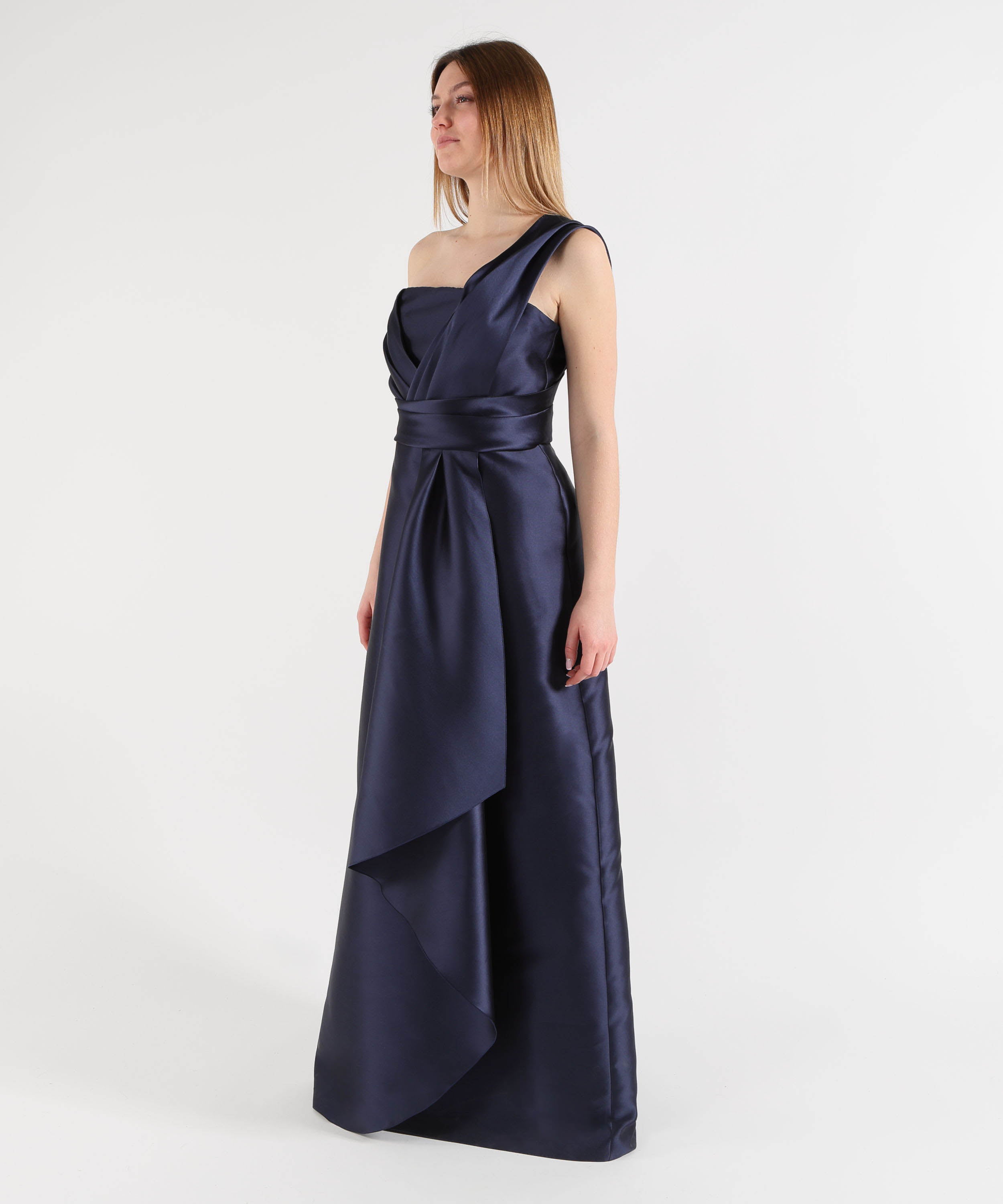 ALBERTA FERRETTI abito mikado viscosa