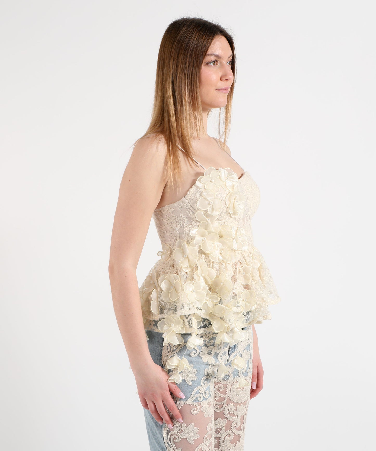 Amosa Top Donna Stile Bustino