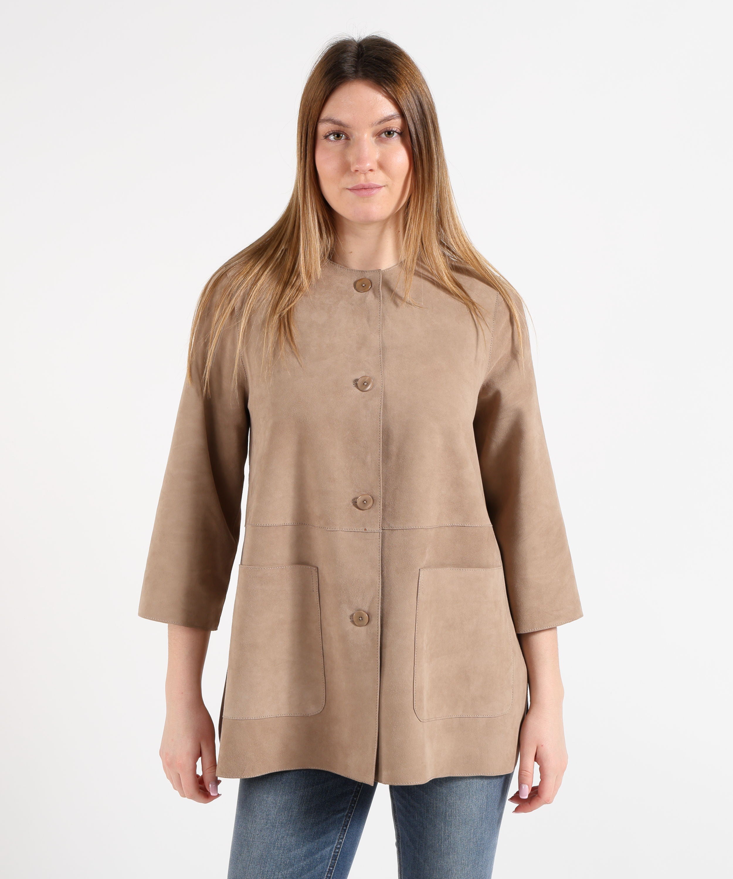 Giacche THE JACKIE LEATHERS giacca domenique Vaniglia | THE JACKIE LEATHERS