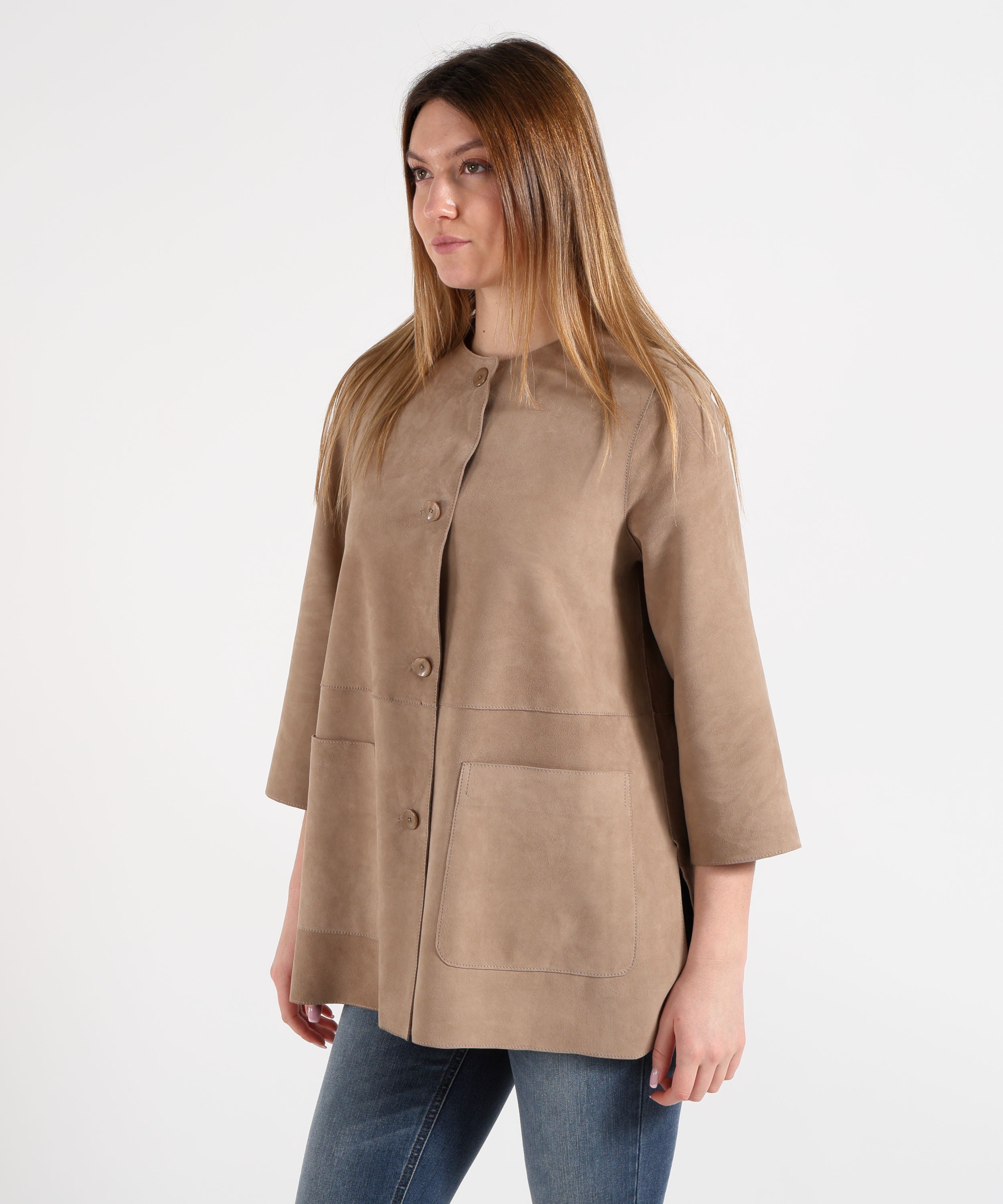 Giacche THE JACKIE LEATHERS giacca domenique Vaniglia | THE JACKIE LEATHERS