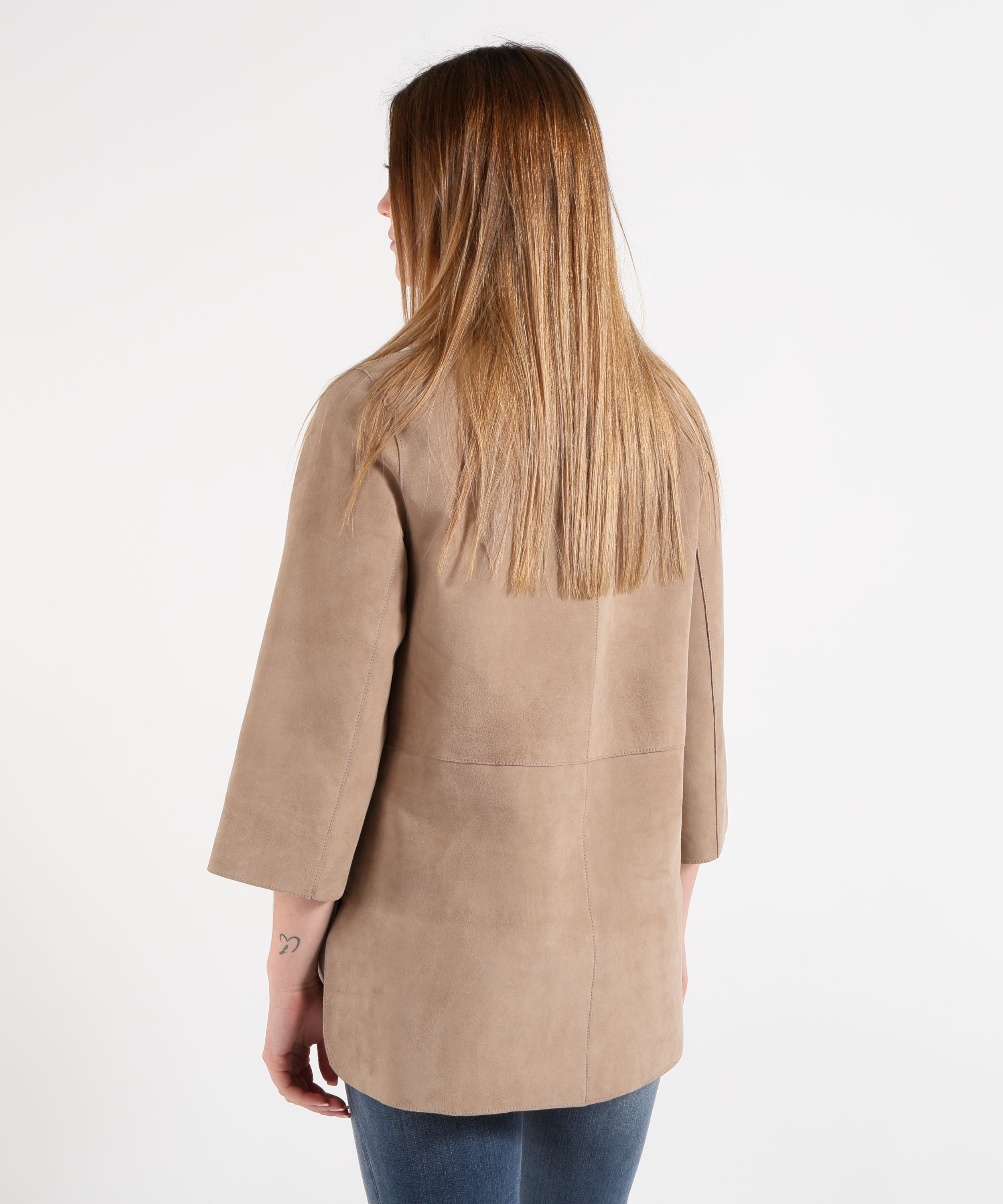 Giacche THE JACKIE LEATHERS giacca domenique Vaniglia | THE JACKIE LEATHERS