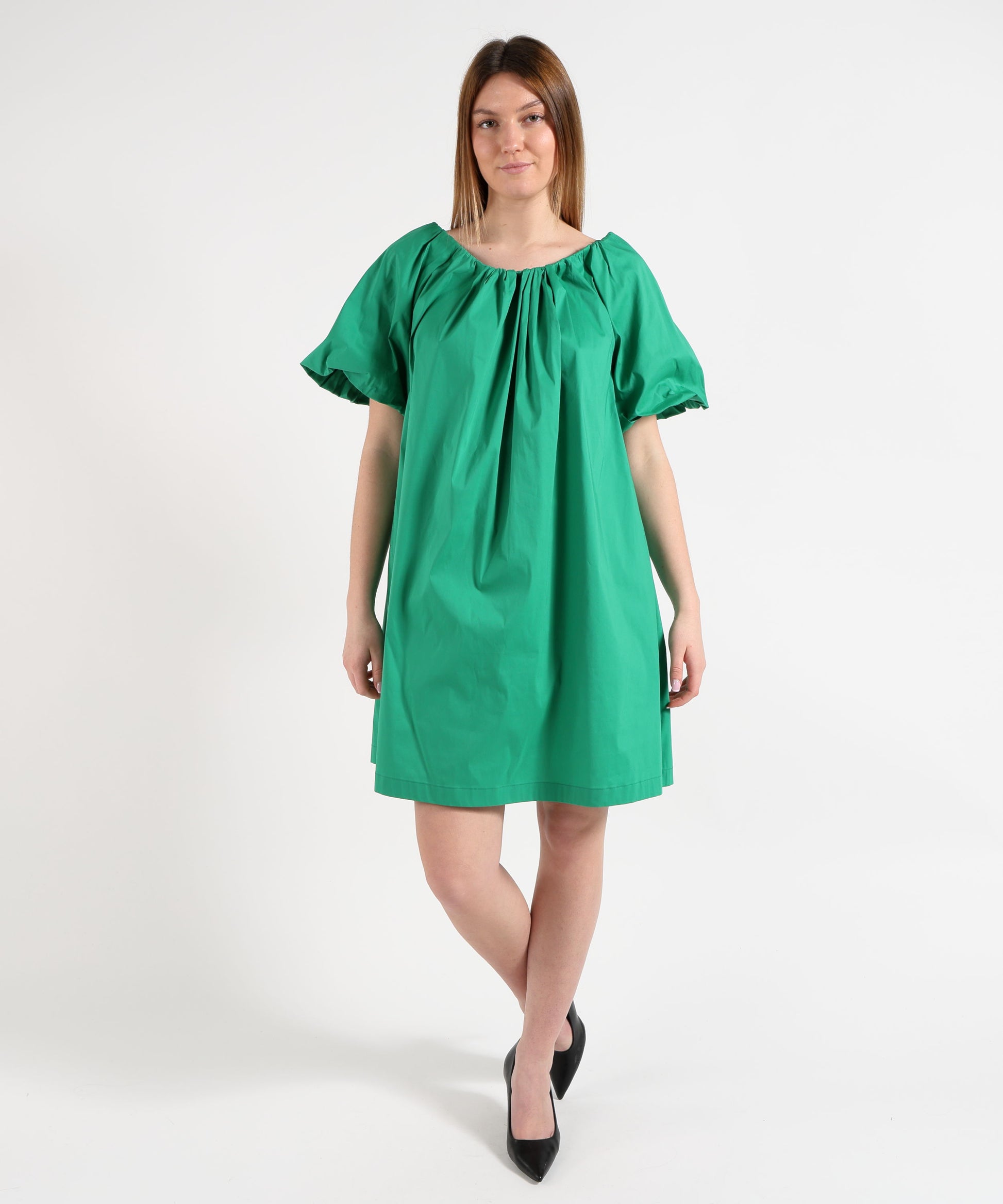 Abiti LIVIANA CONTI Abito Midi Donna Verde Morbido Verde | LIVIANA CONTI