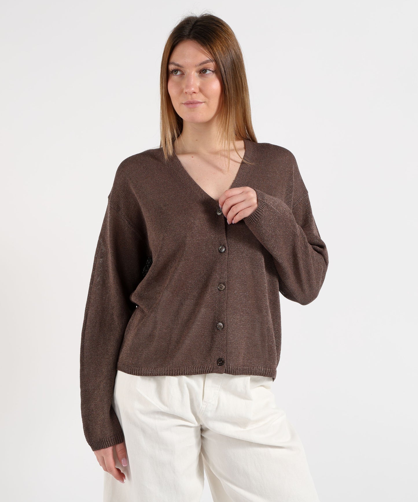 SEVENTY Soft women’s V-neck cardigan