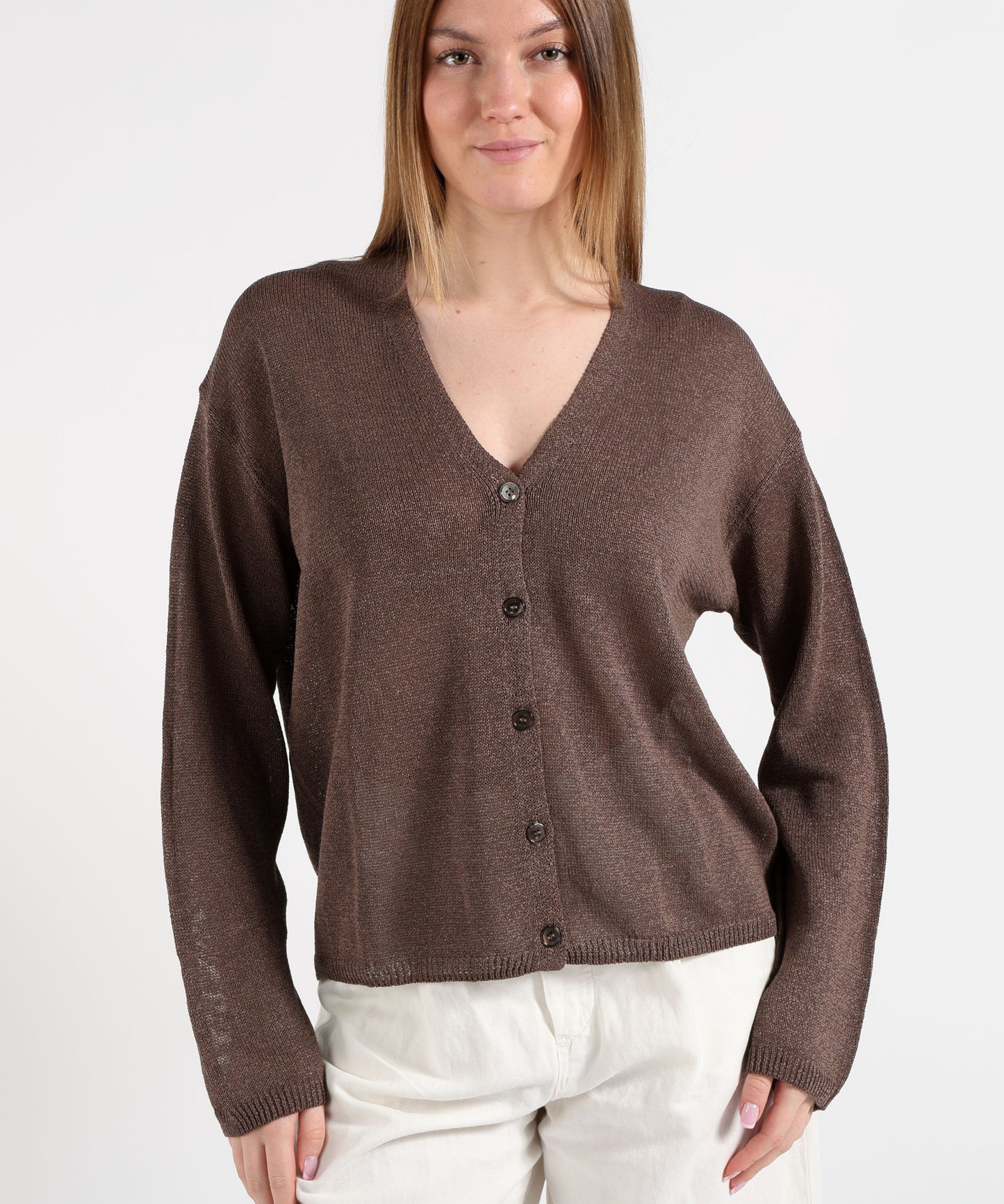 SEVENTY Soft women’s V-neck cardigan