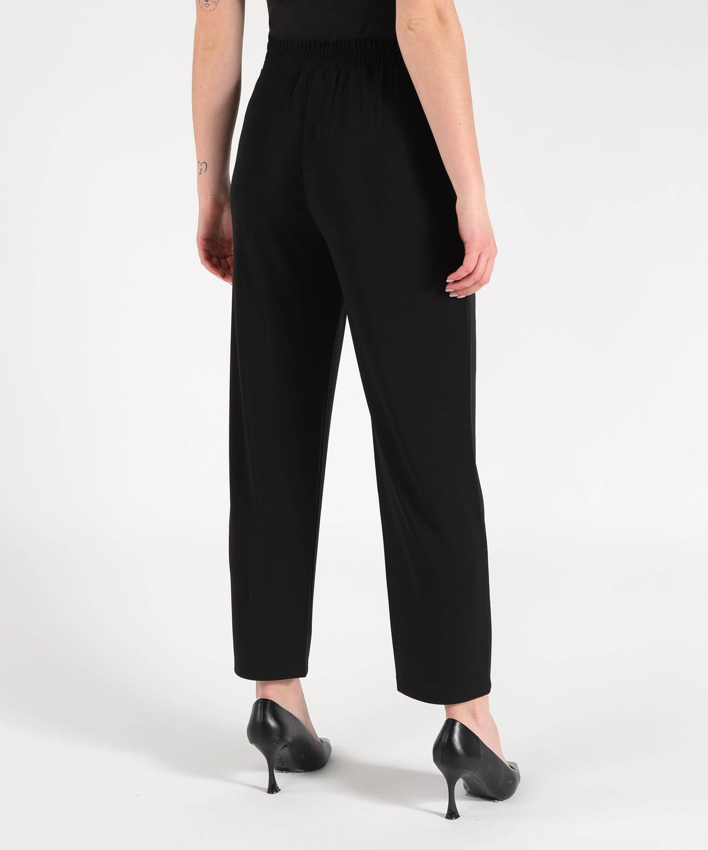 SEVENTY Pantalone Donna Morbido con Vita Elasticizzata