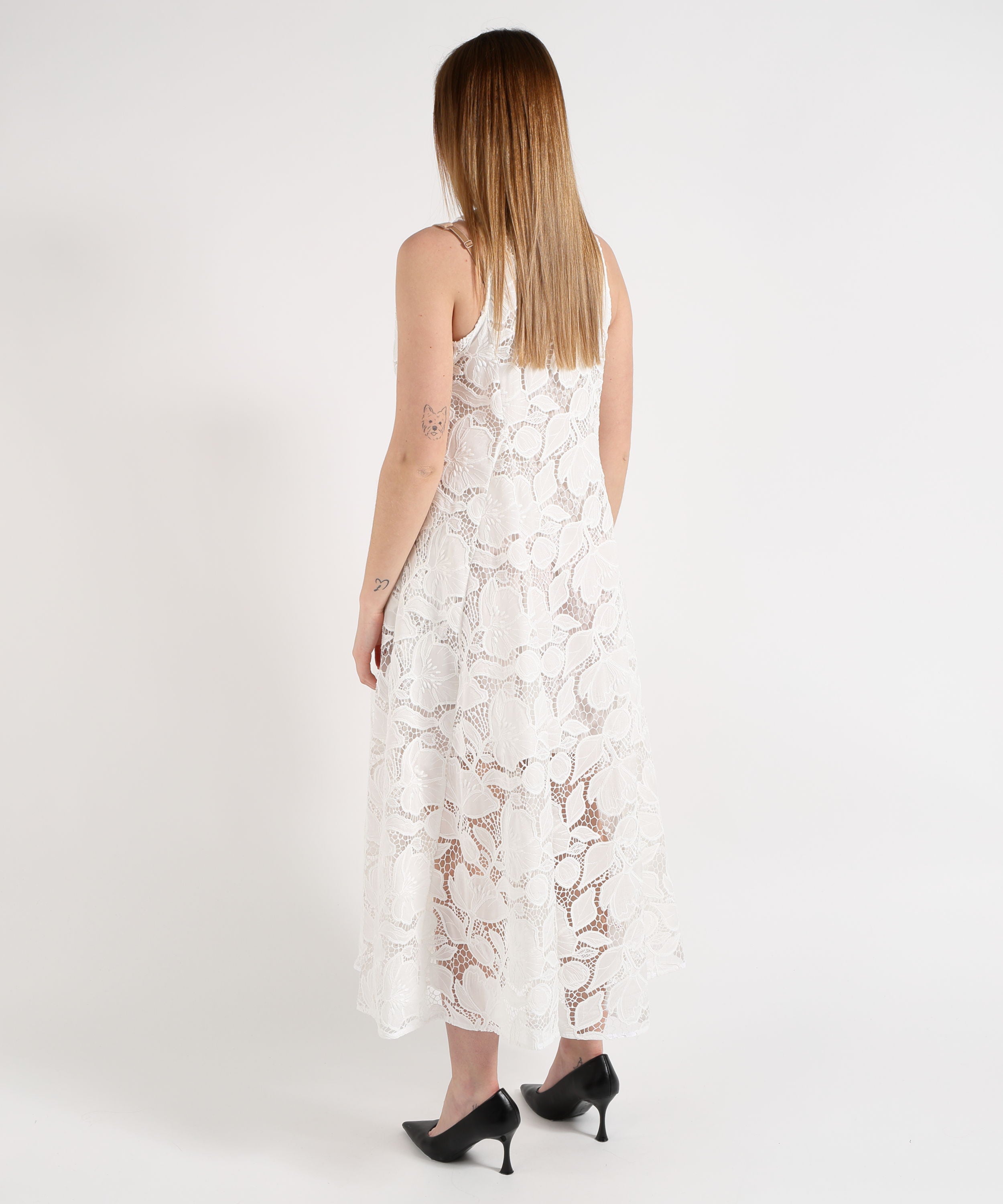 MEIMEI Abito Donna Smanicato Fantasia Floreale