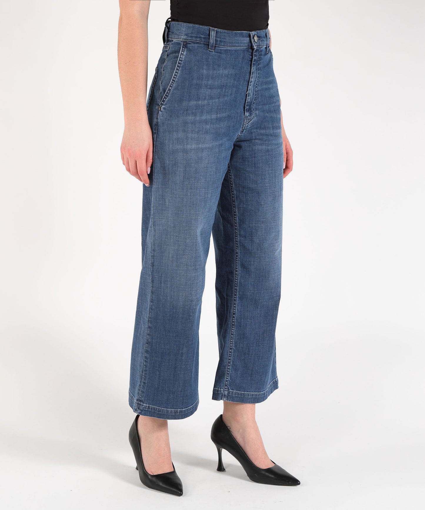 RE-HASH Women's High-Waist Stretch Jeans