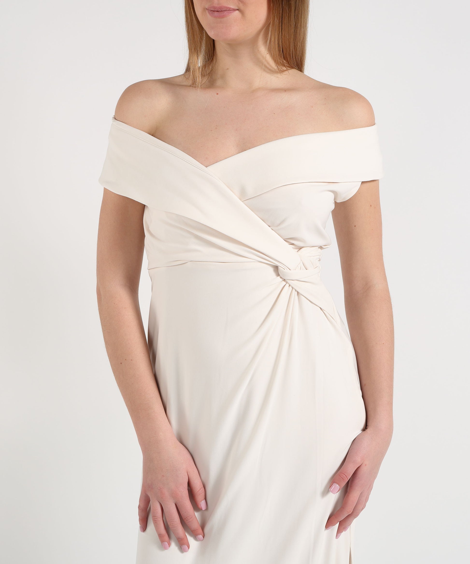 Dresses &amp; Suits LAUREN RALPH LAUREN Leonidas dress Crema | LAUREN RALPH LAUREN